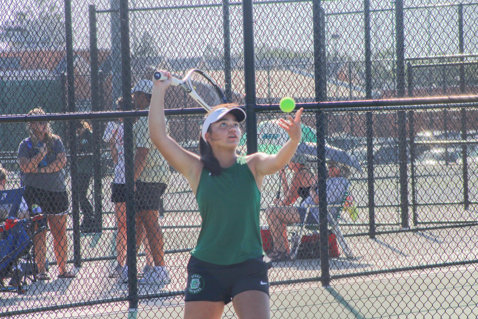 Girls Tennis at Campus (Photos by Ella Davidson)