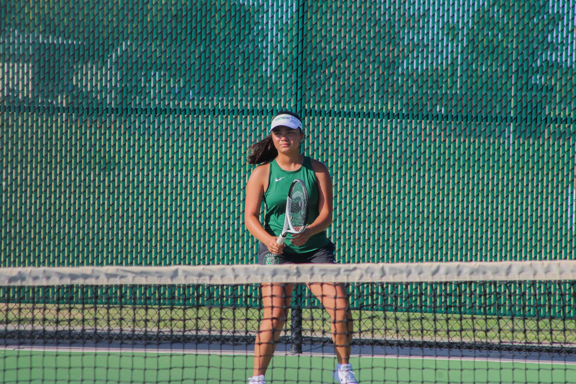 Girls Tennis at Campus (Photos by Ella Davidson)