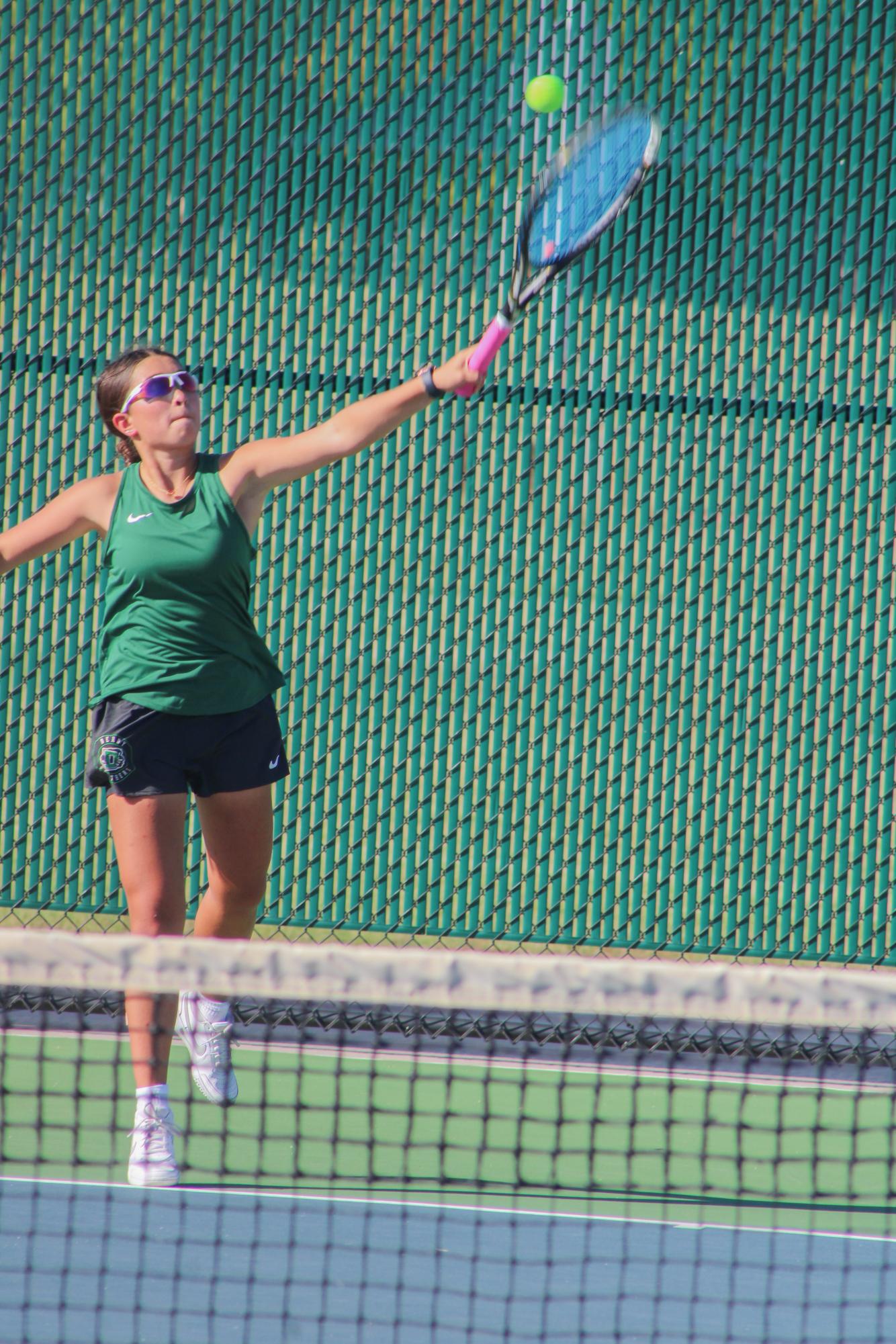 Girls Tennis at Campus (Photos by Ella Davidson)