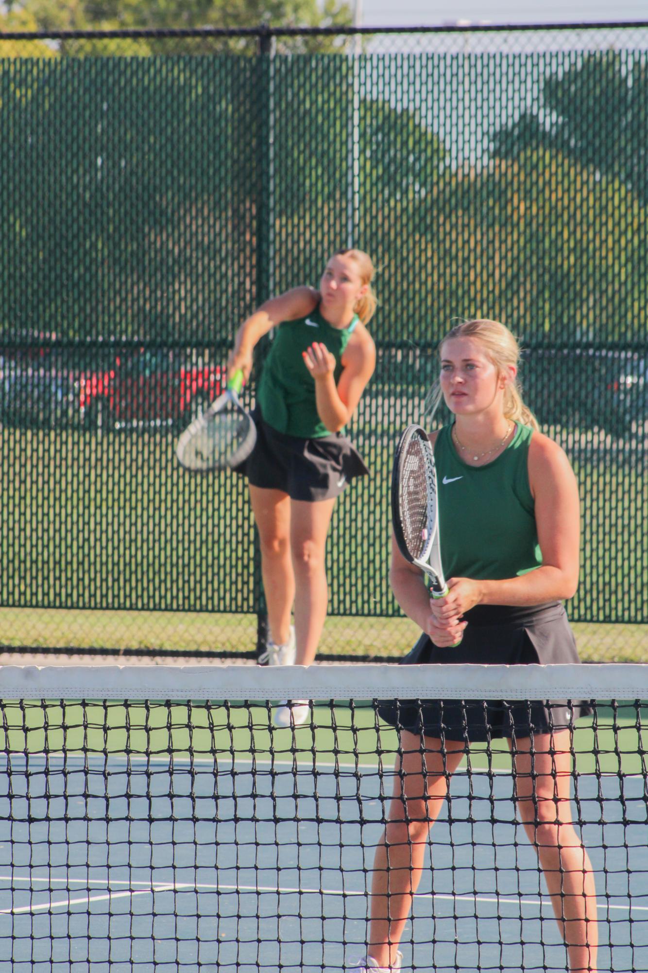 Girls Tennis at Campus (Photos by Ella Davidson)