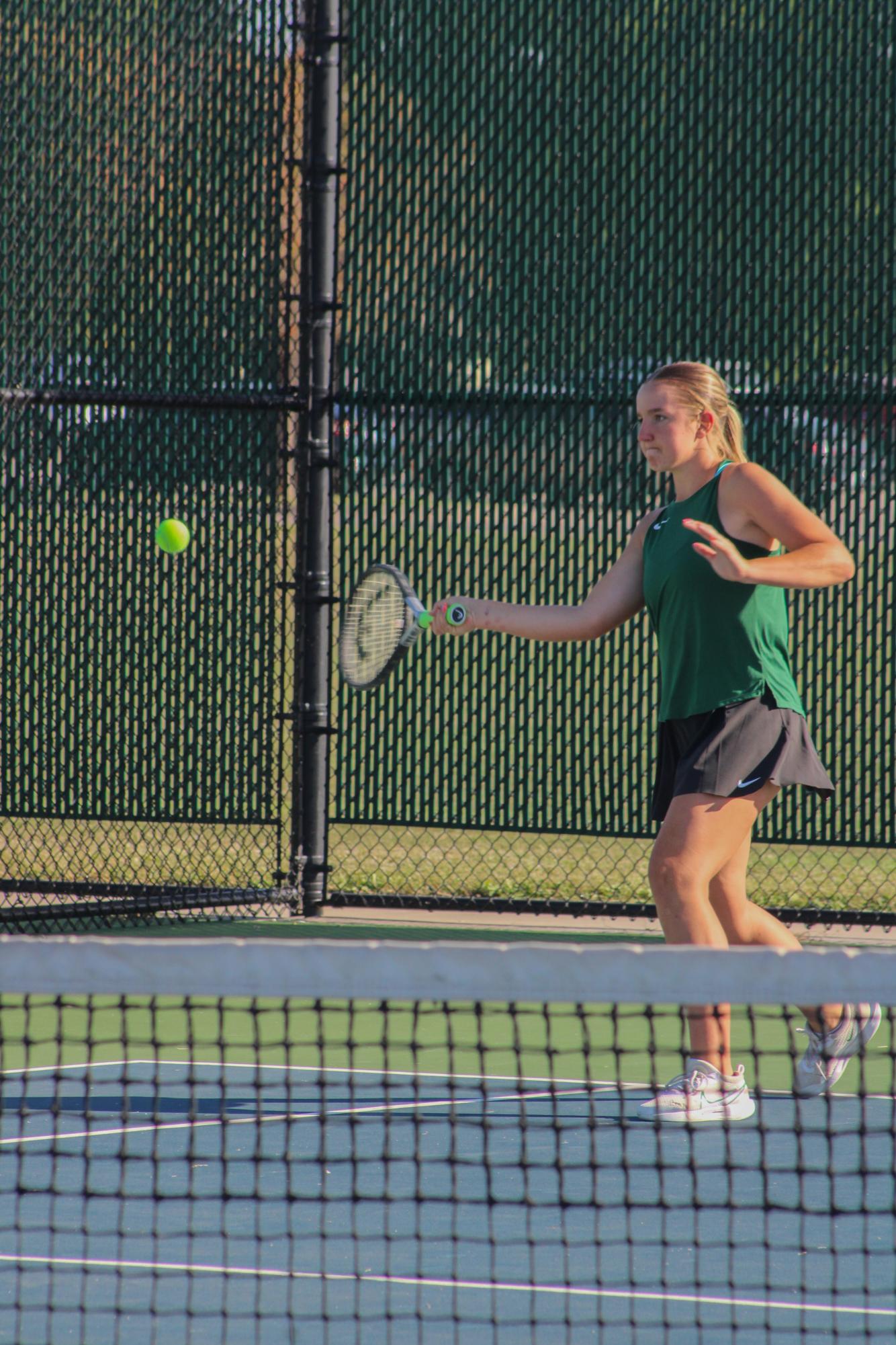 Girls Tennis at Campus (Photos by Ella Davidson)