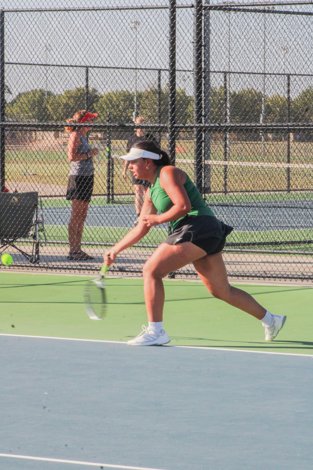 Girls Tennis at Campus (Photos by Ella Davidson)