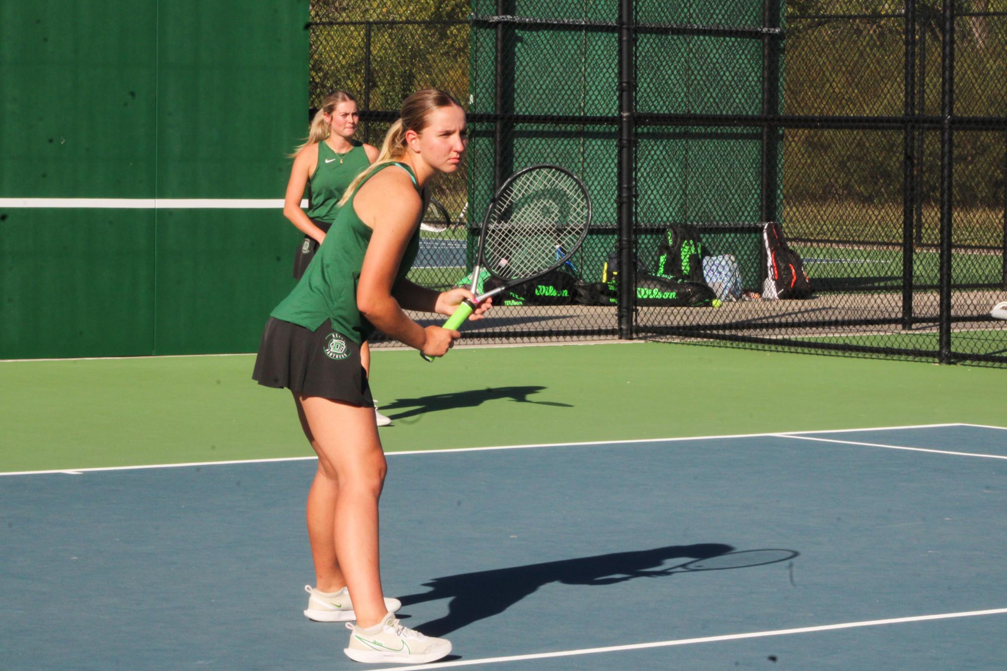 Girls Tennis at Campus (Photos by Ella Davidson)