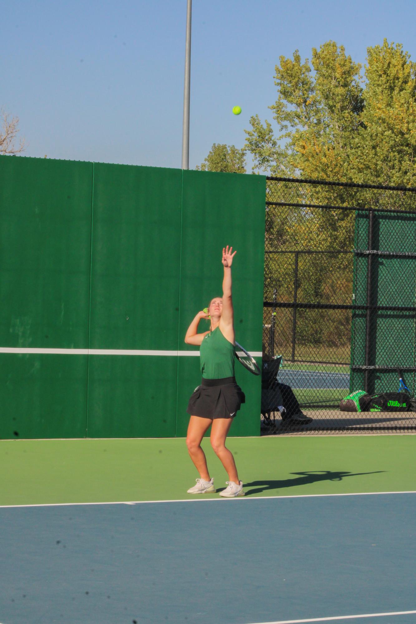 Girls Tennis at Campus (Photos by Ella Davidson)