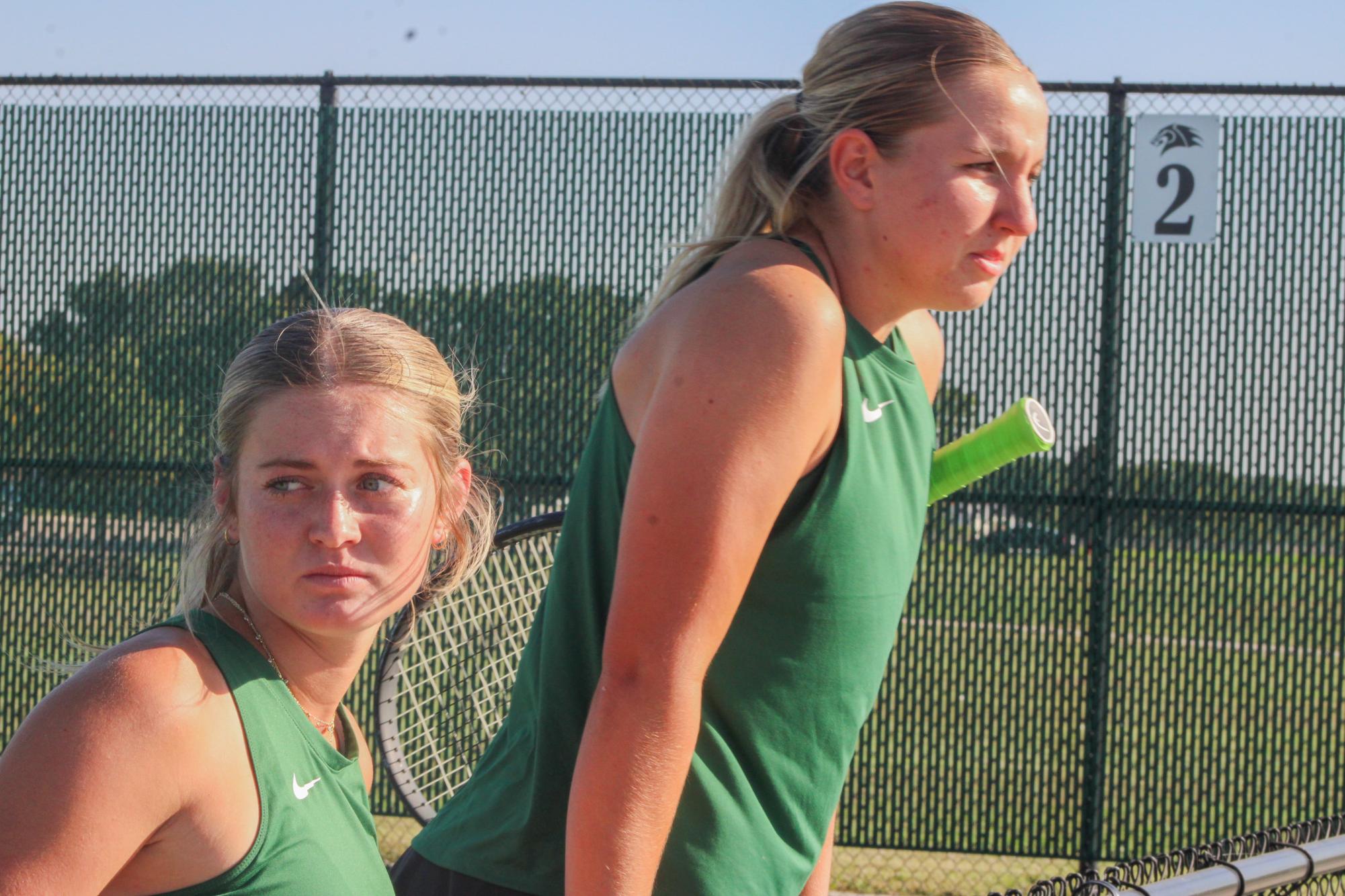 Girls Tennis at Campus (Photos by Ella Davidson)