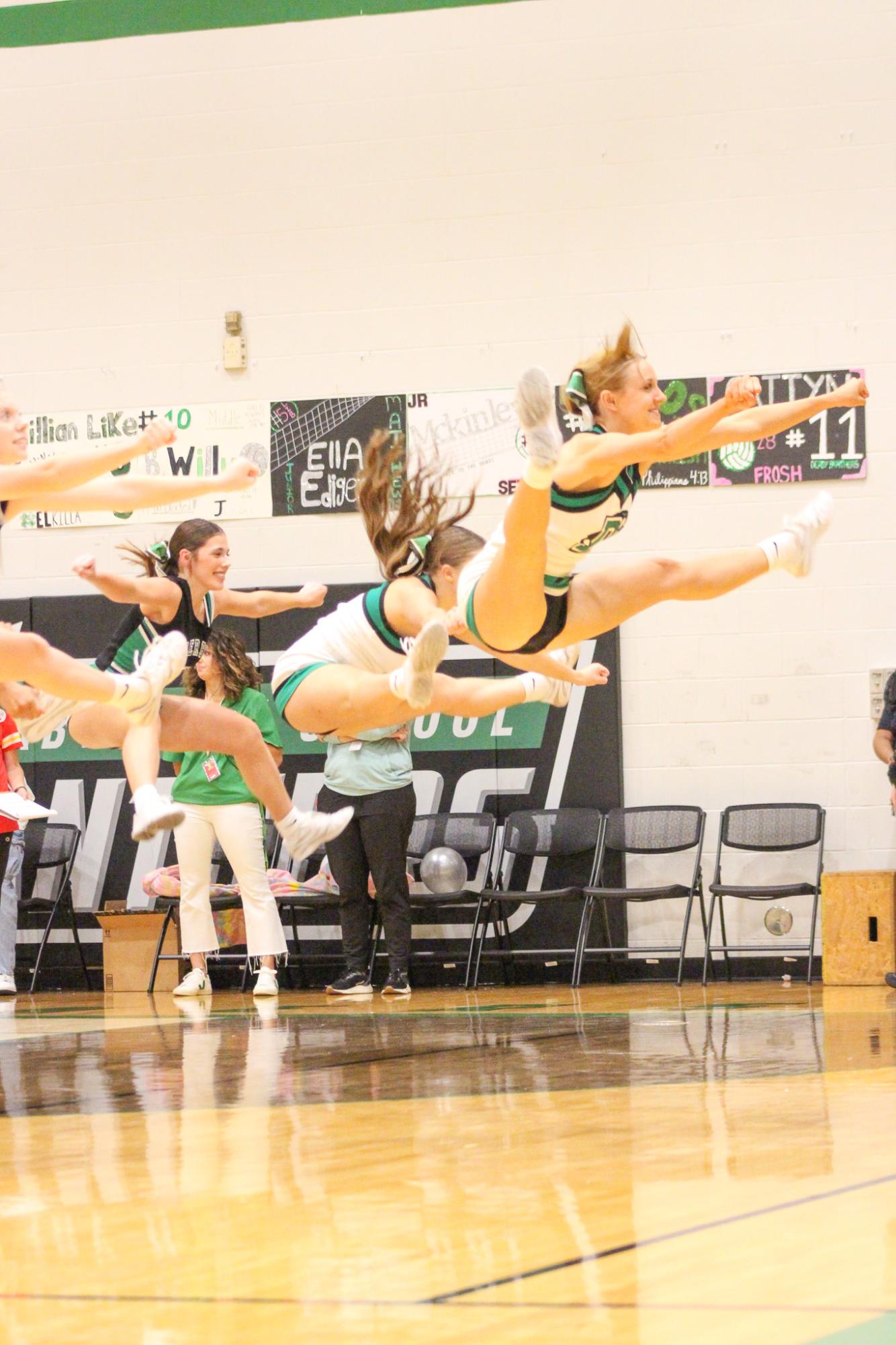 Homecoming pep assembly (Photos by Alexis King)