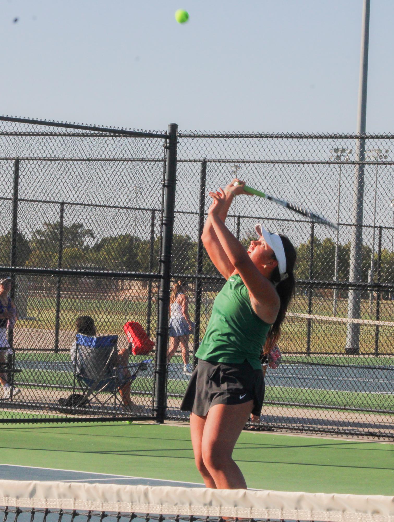 Girls Tennis at Campus (Photos by Ella Davidson)