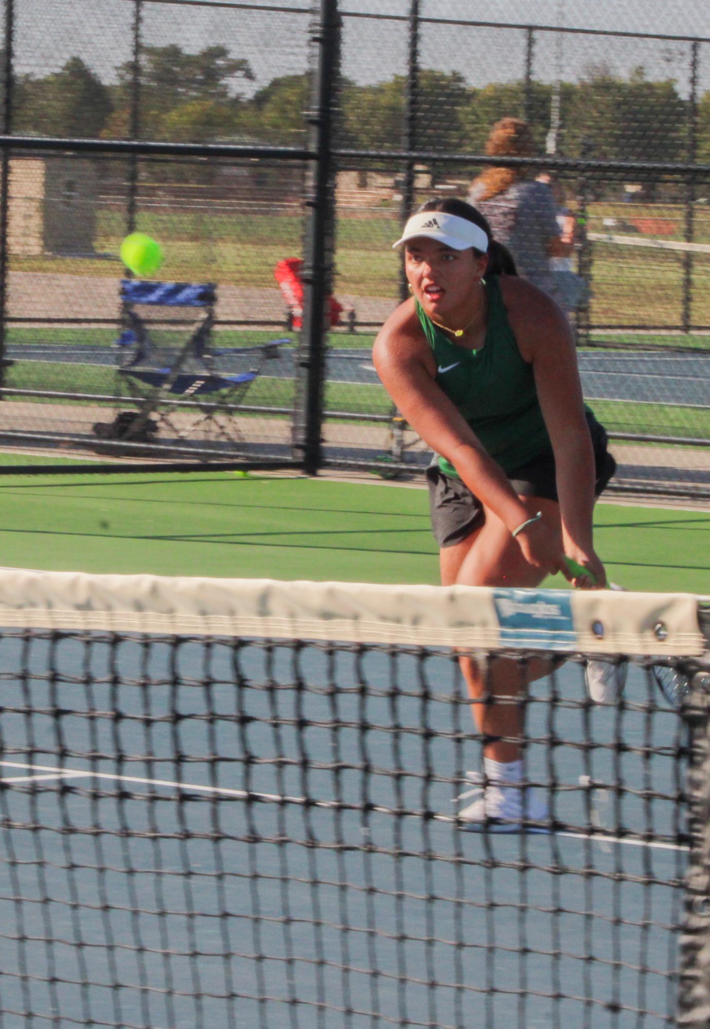 Girls Tennis at Campus (Photos by Ella Davidson)