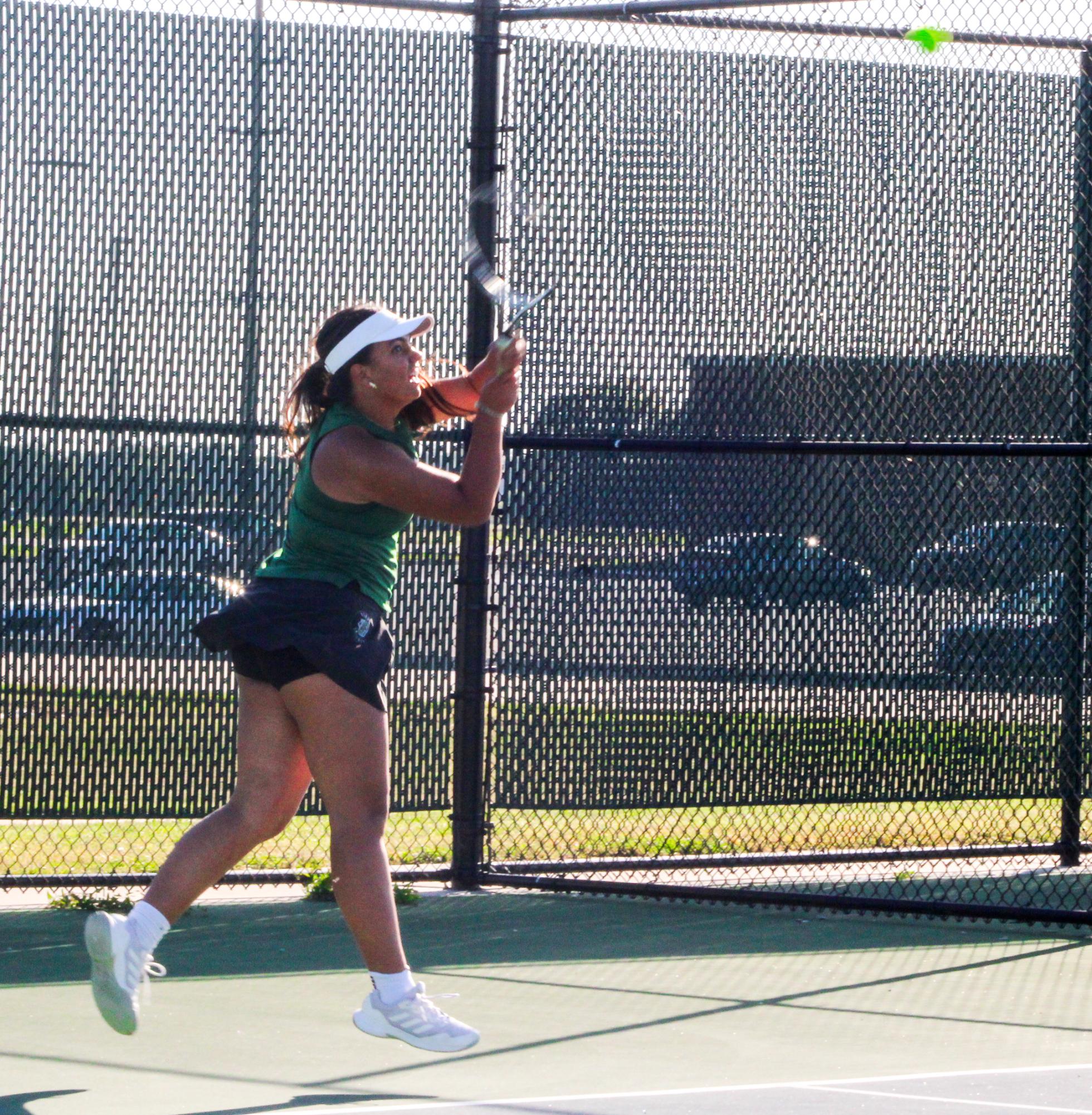 Girls Tennis at Campus (Photos by Ella Davidson)