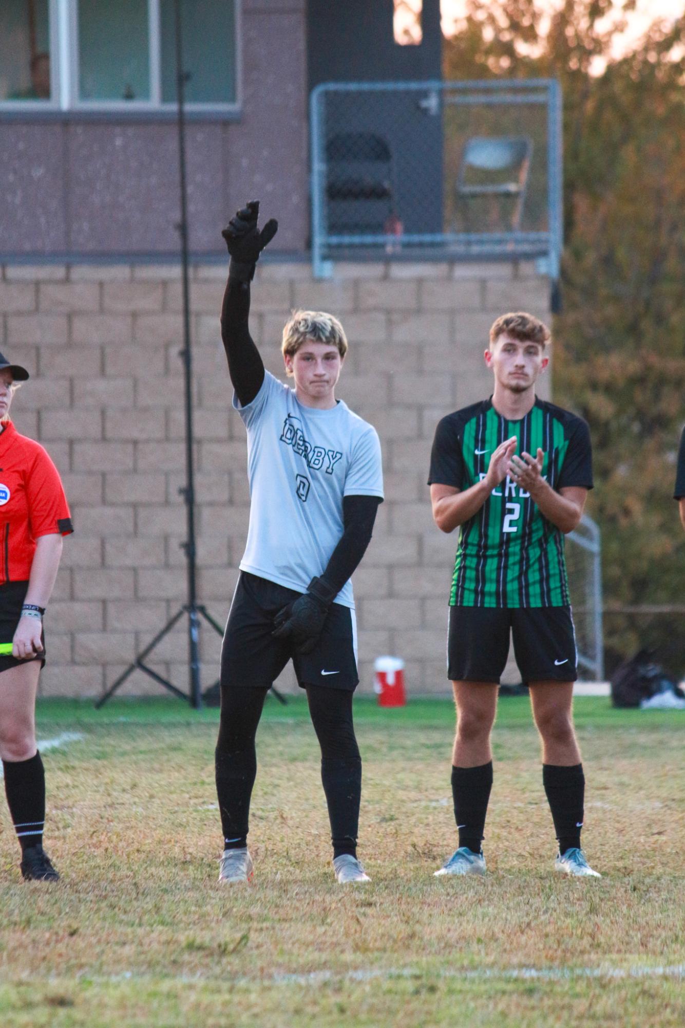 Varsity boys soccer vs. Hutch (Photos by Delainey Stephenson)