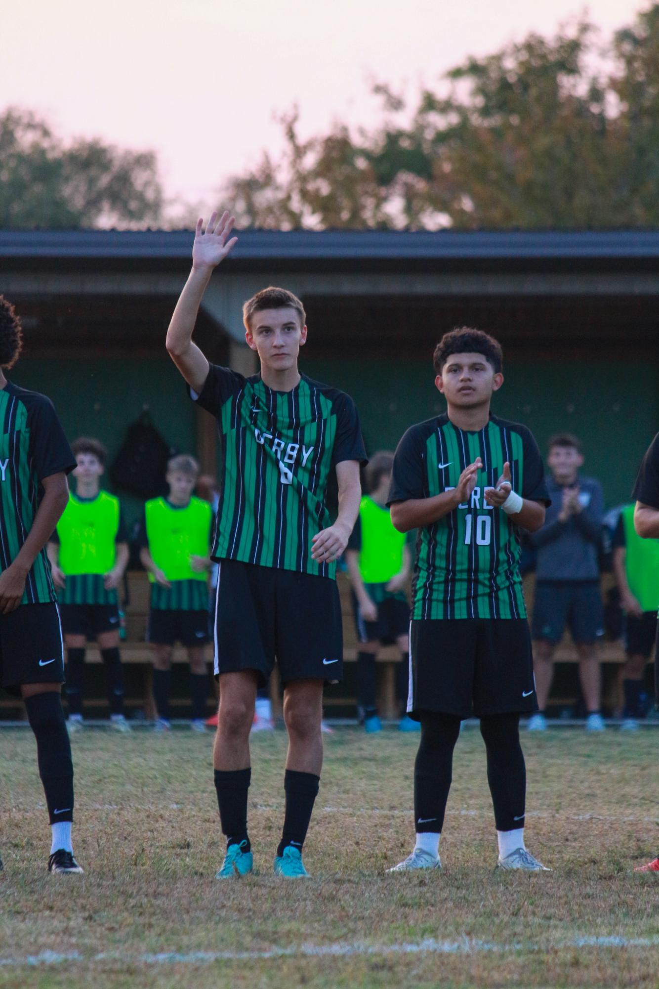 Varsity boys soccer vs. Hutch (Photos by Delainey Stephenson)