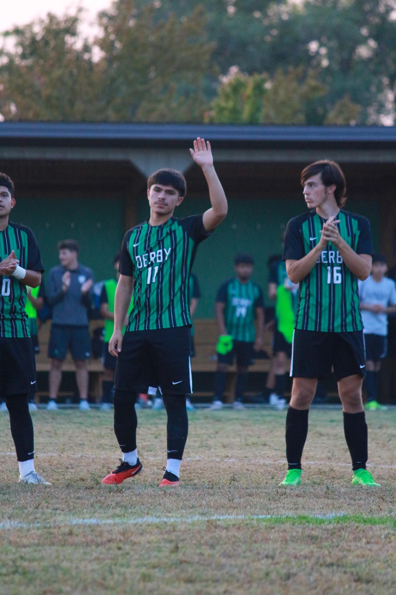 Varsity boys soccer vs. Hutch (Photos by Delainey Stephenson)