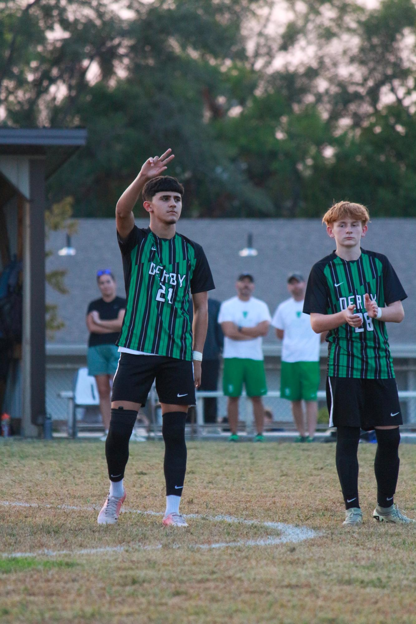 Varsity boys soccer vs. Hutch (Photos by Delainey Stephenson)