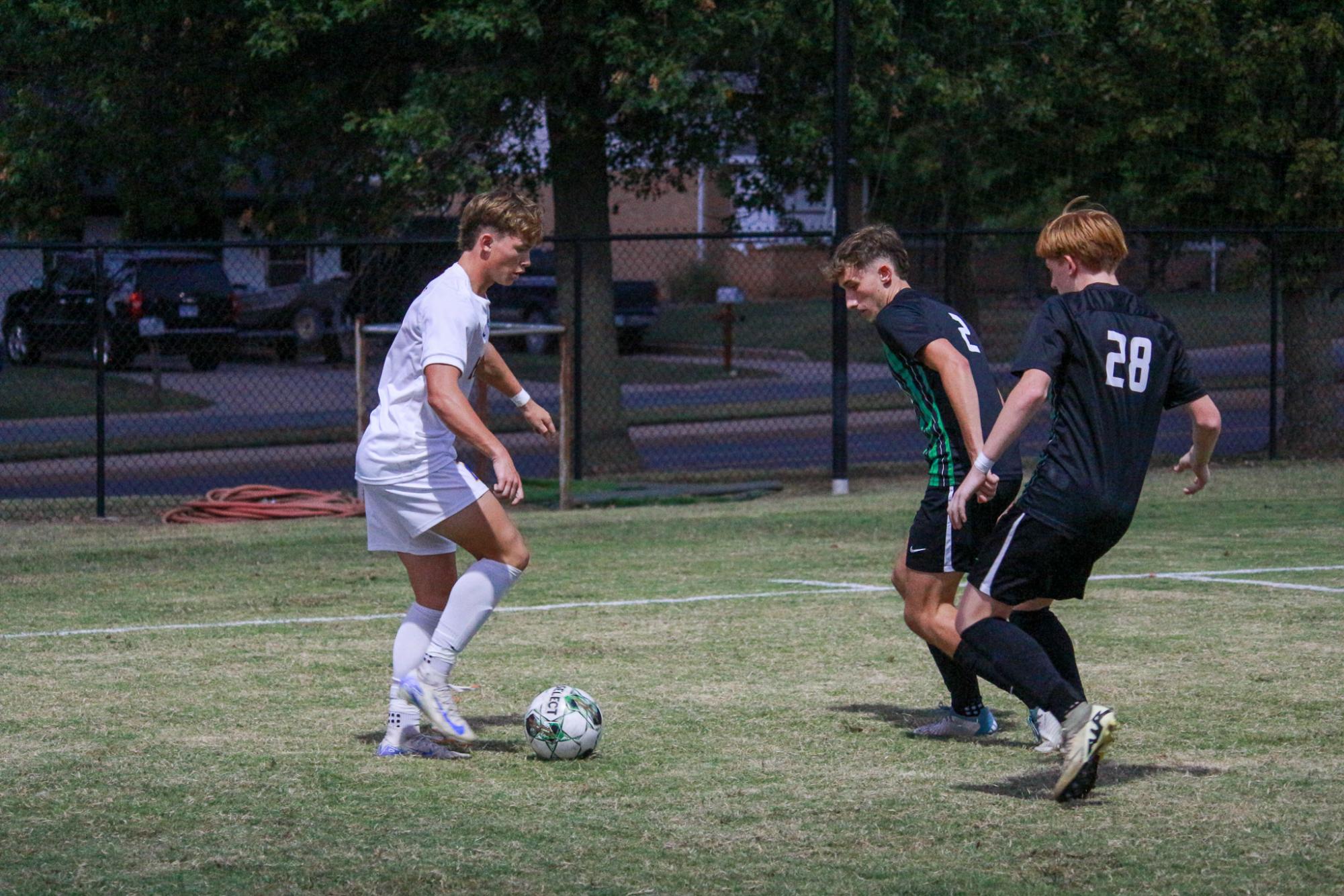 Varsity boys soccer vs. Hutch (Photos by Delainey Stephenson)