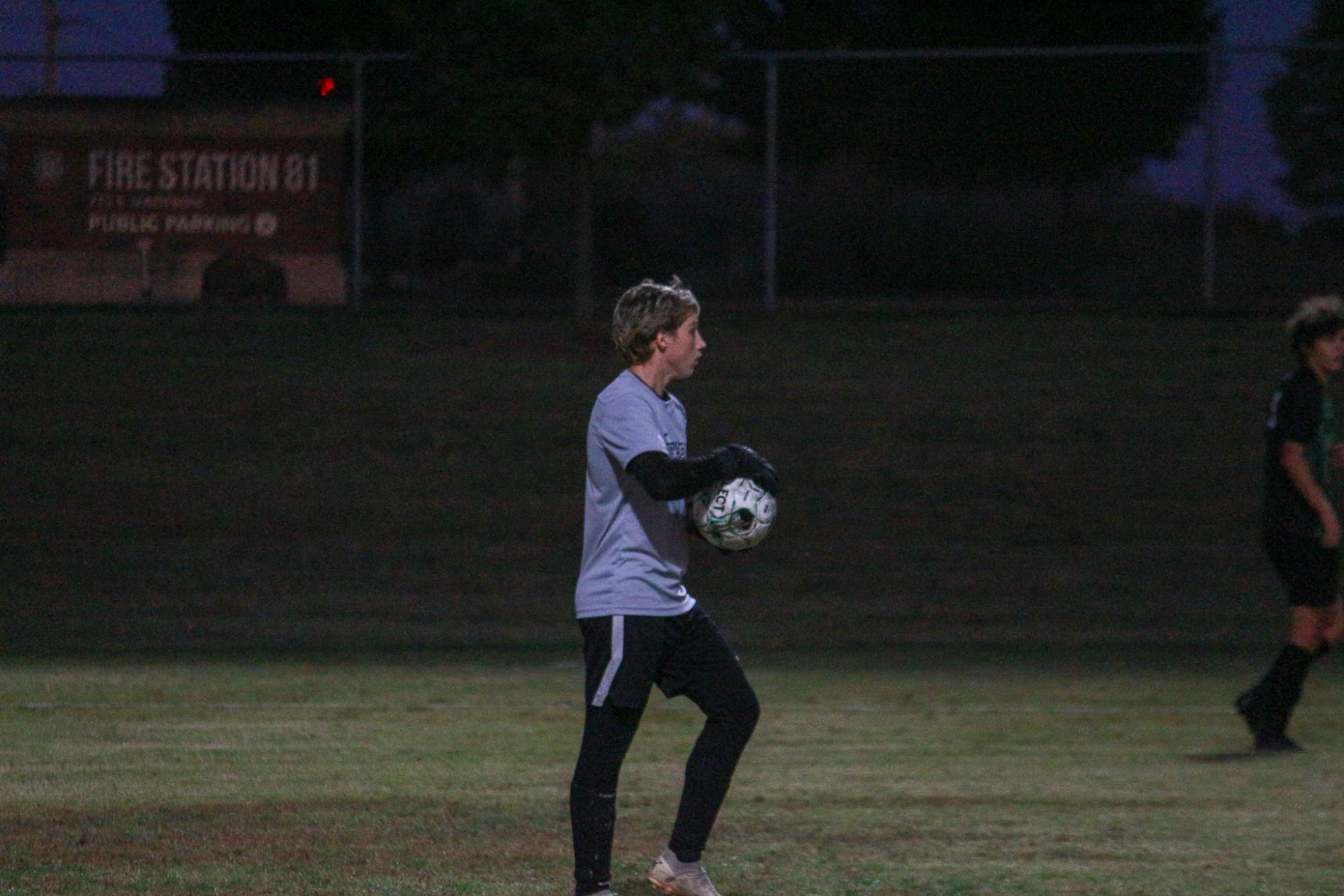 Varsity boys soccer vs. Hutch (Photos by Delainey Stephenson)