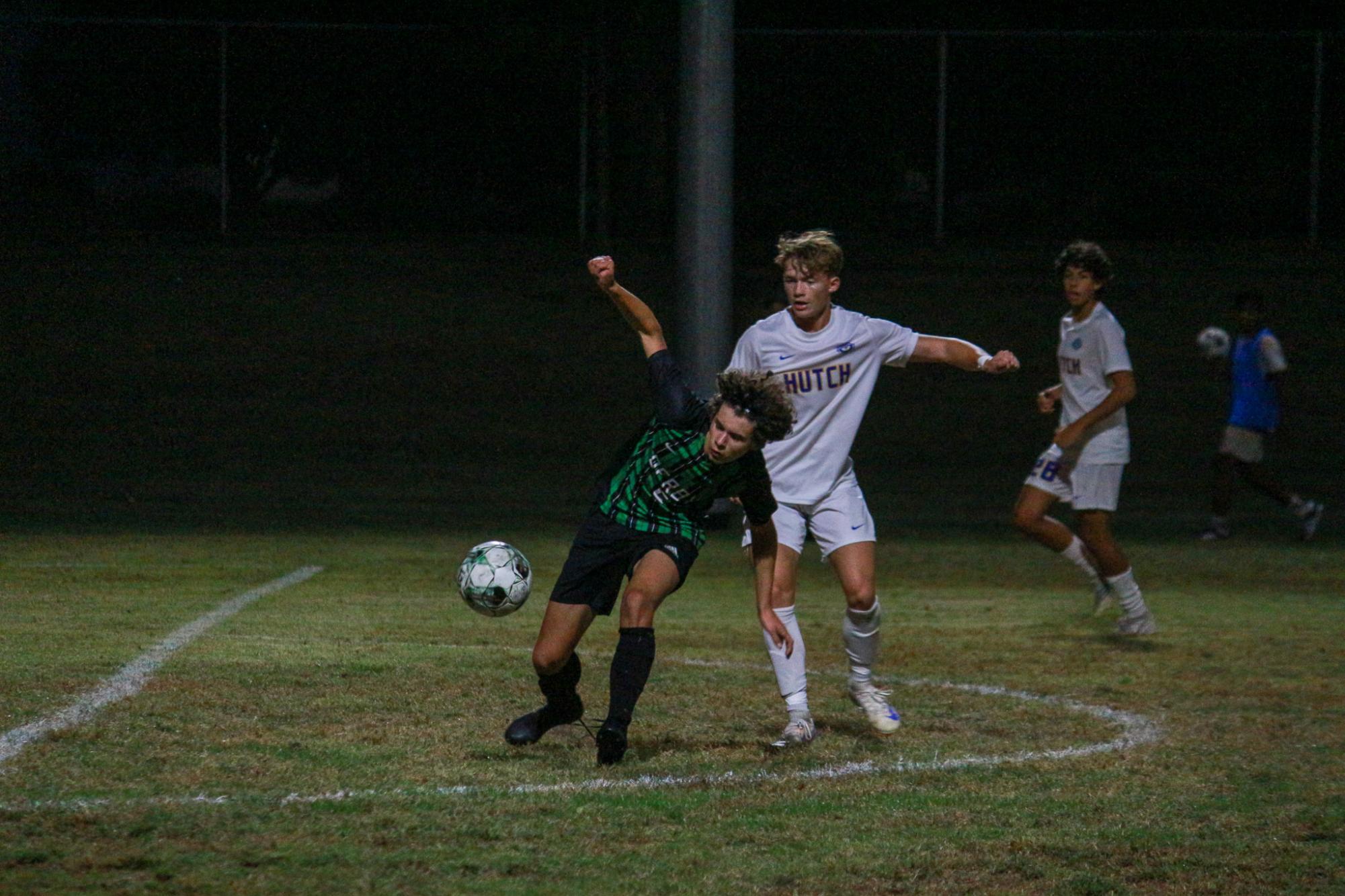 Varsity boys soccer vs. Hutch (Photos by Delainey Stephenson)