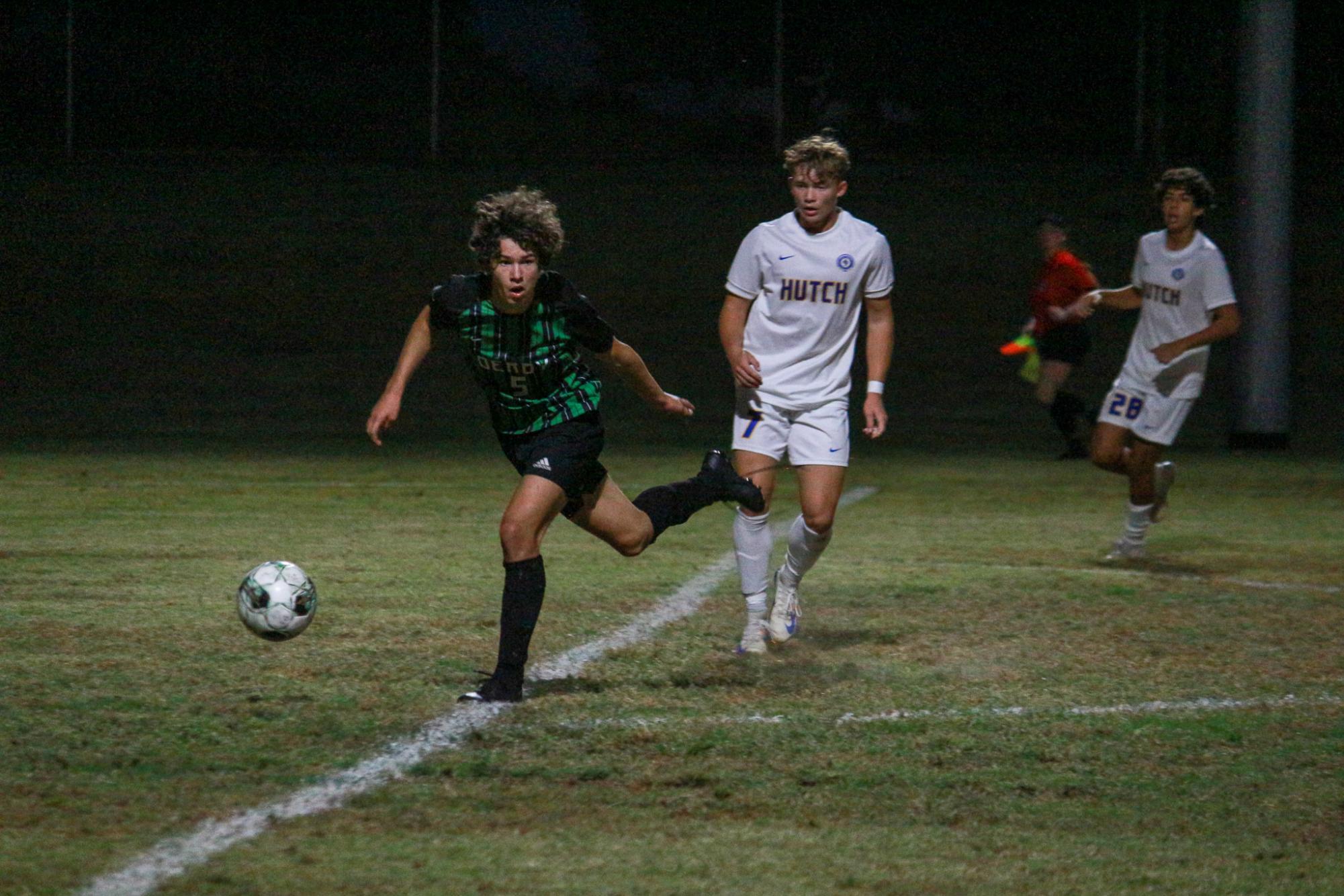 Varsity boys soccer vs. Hutch (Photos by Delainey Stephenson)