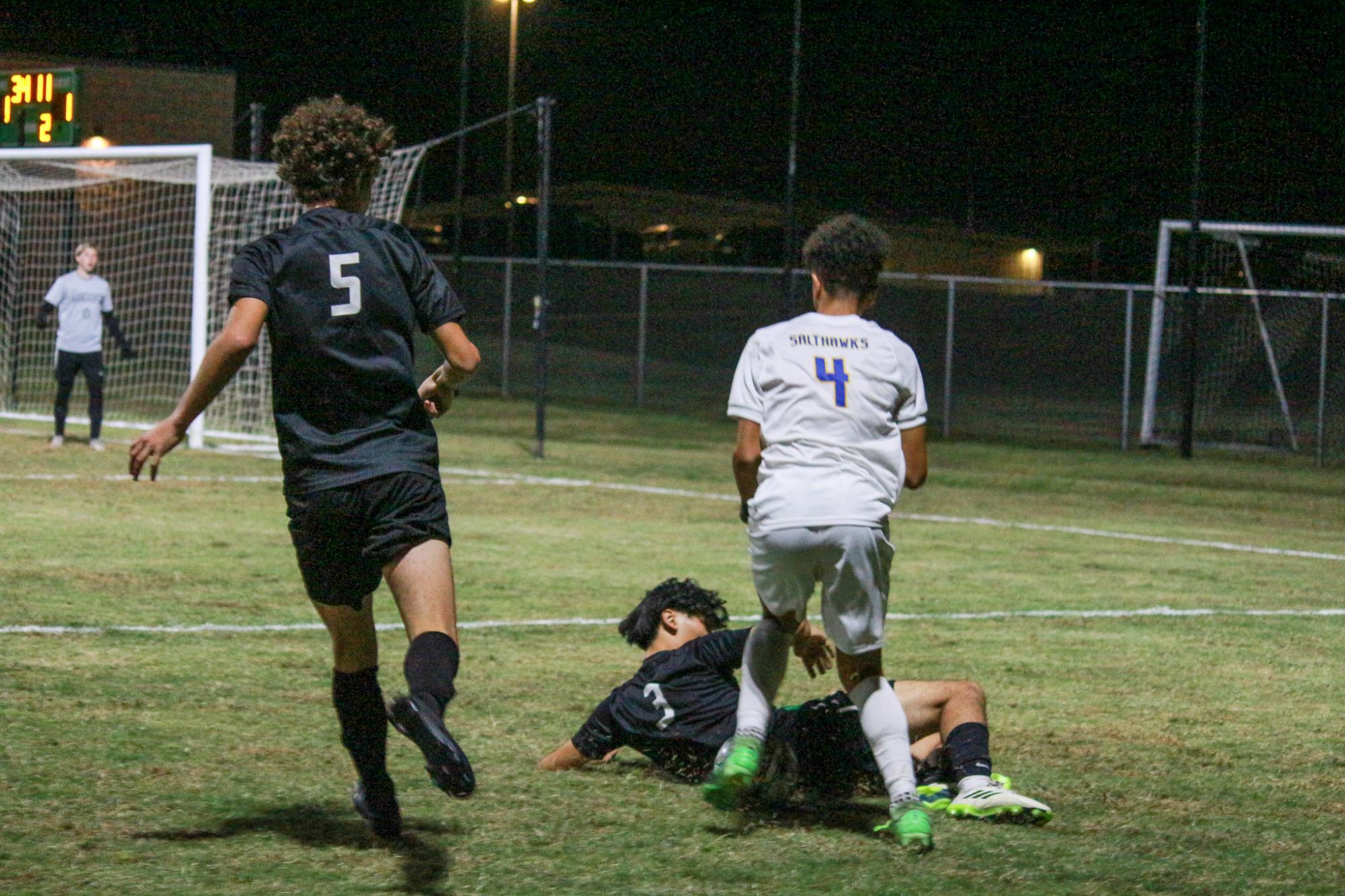 Varsity boys soccer vs. Hutch (Photos by Delainey Stephenson)