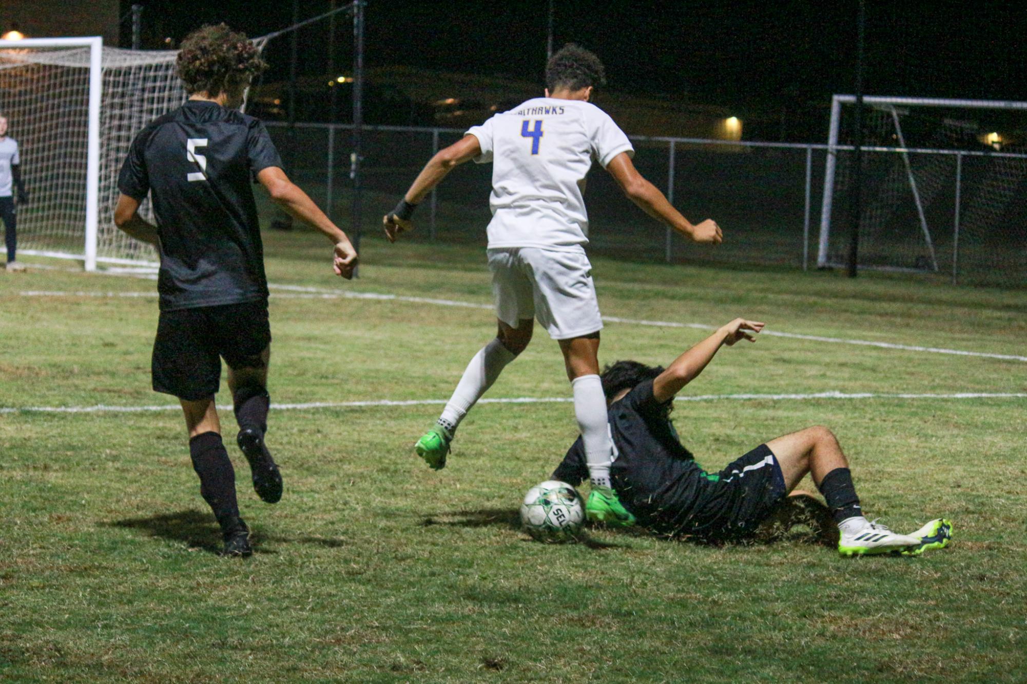 Varsity boys soccer vs. Hutch (Photos by Delainey Stephenson)