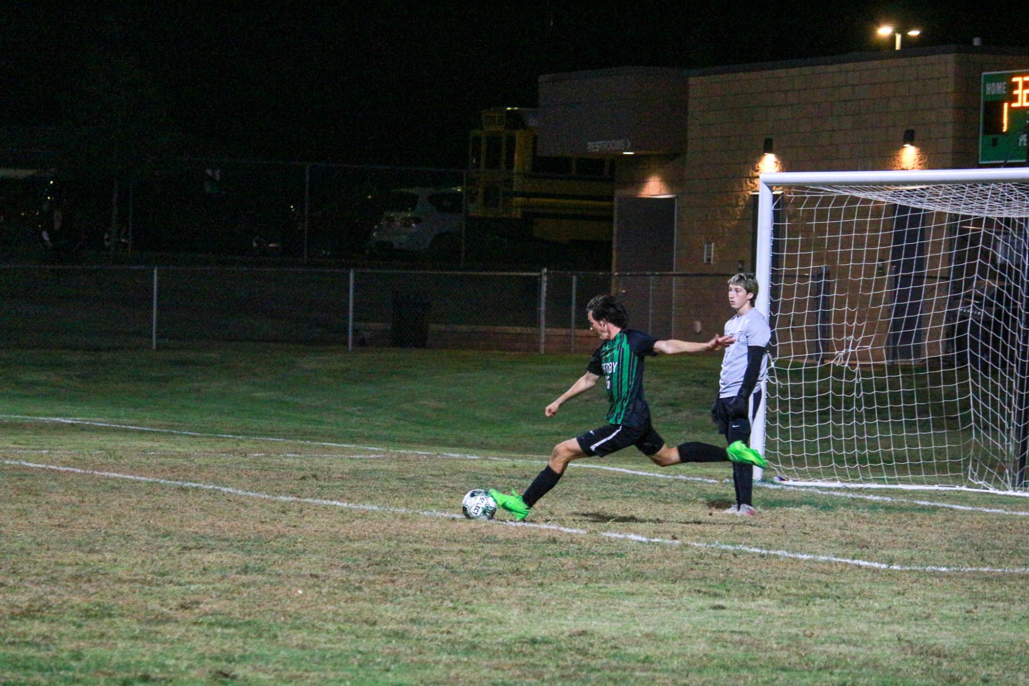 Varsity boys soccer vs. Hutch (Photos by Delainey Stephenson)