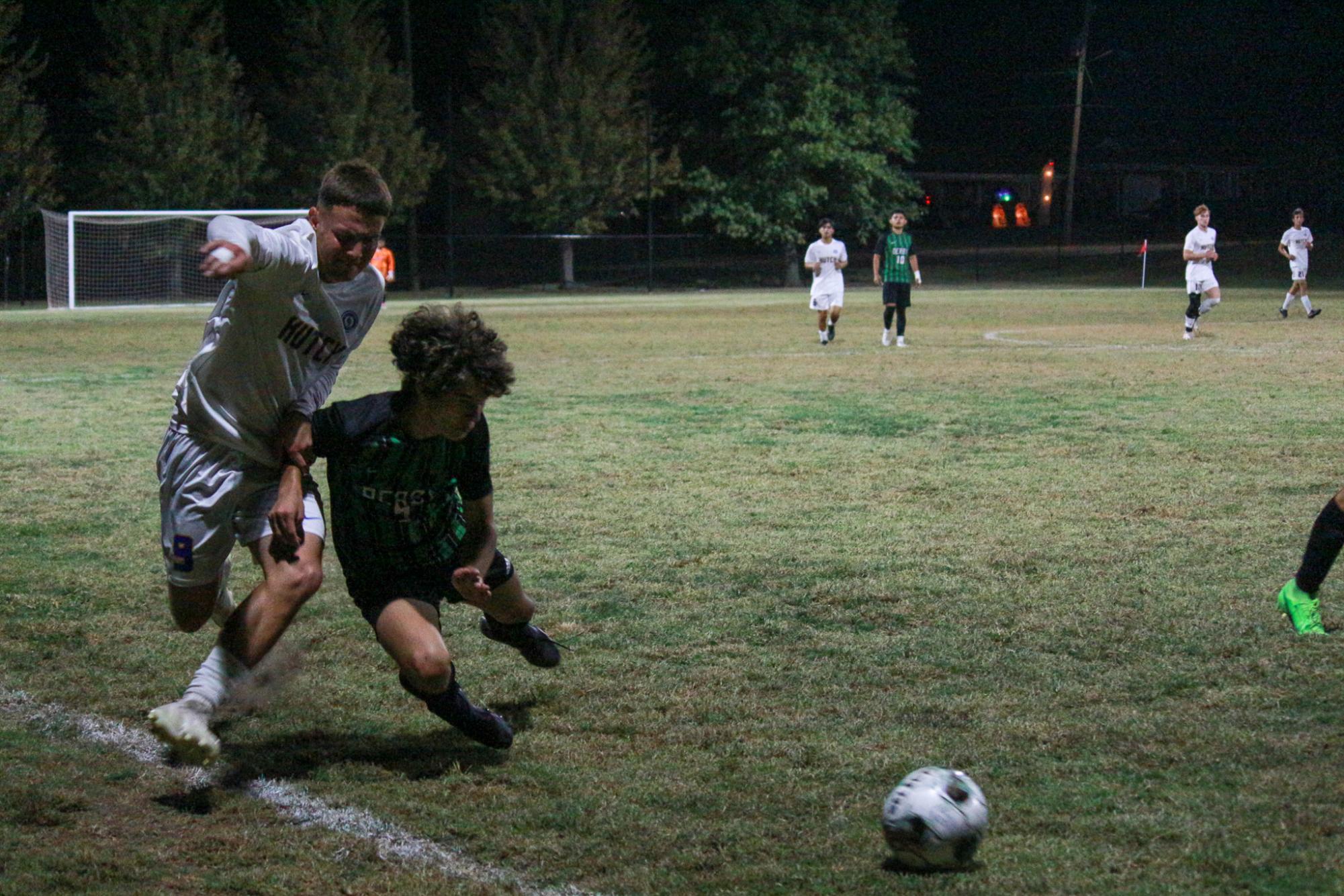 Varsity boys soccer vs. Hutch (Photos by Delainey Stephenson)