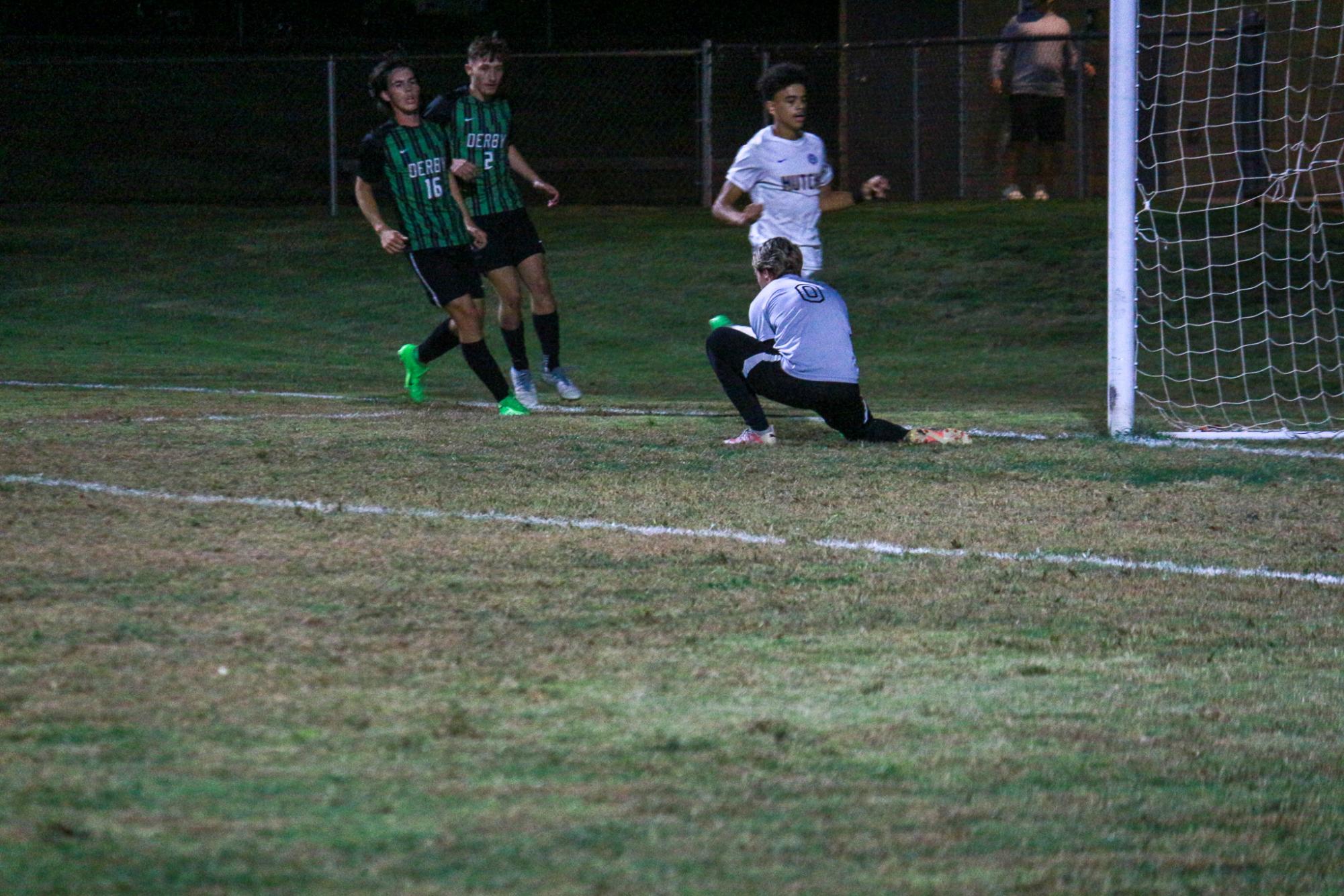 Varsity boys soccer vs. Hutch (Photos by Delainey Stephenson)