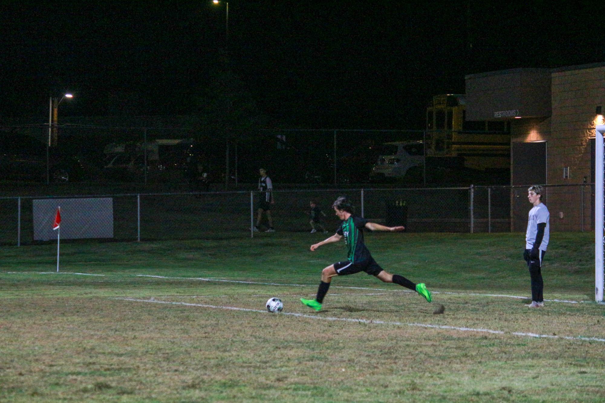 Varsity boys soccer vs. Hutch (Photos by Delainey Stephenson)