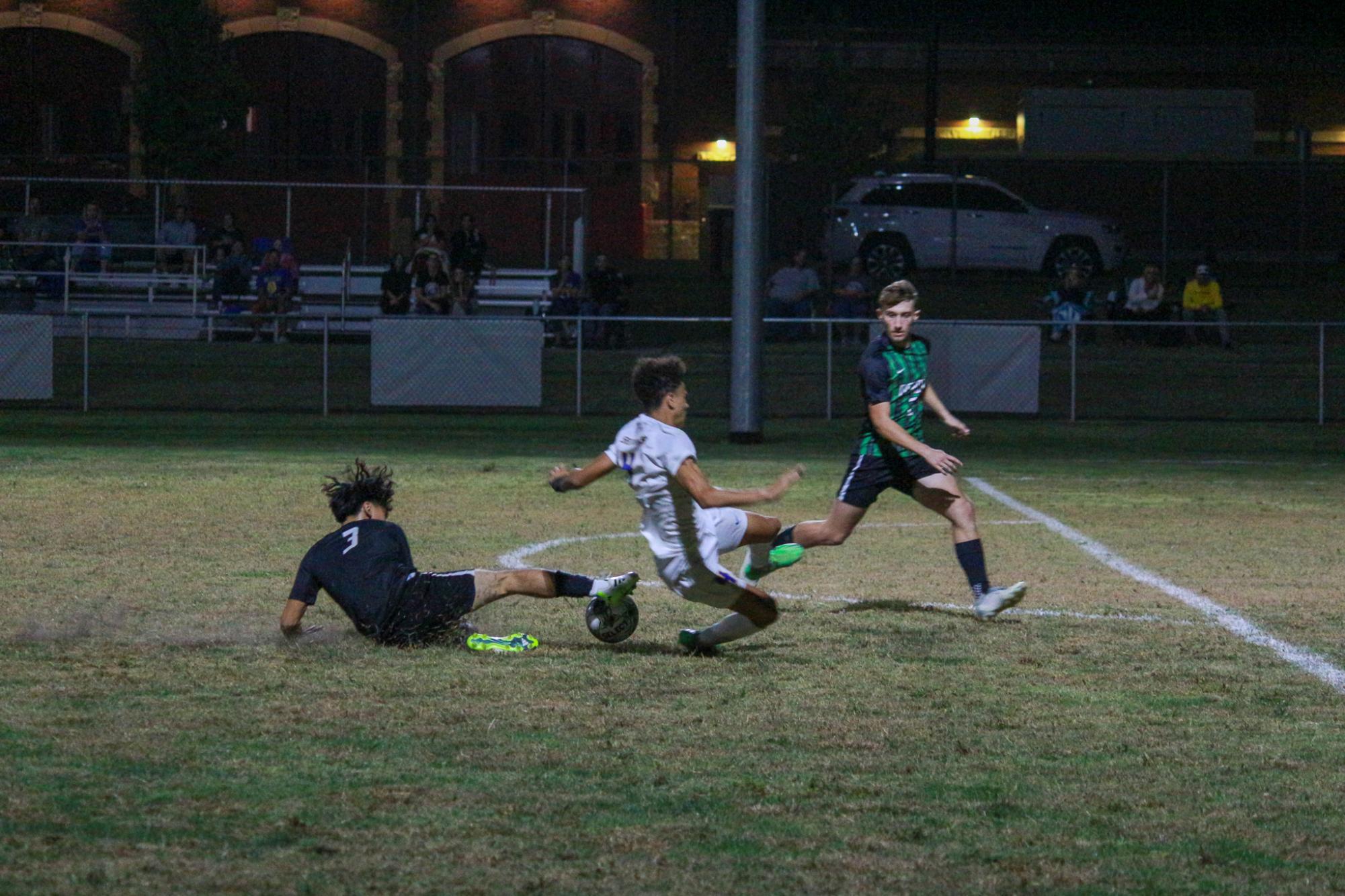 Varsity boys soccer vs. Hutch (Photos by Delainey Stephenson)