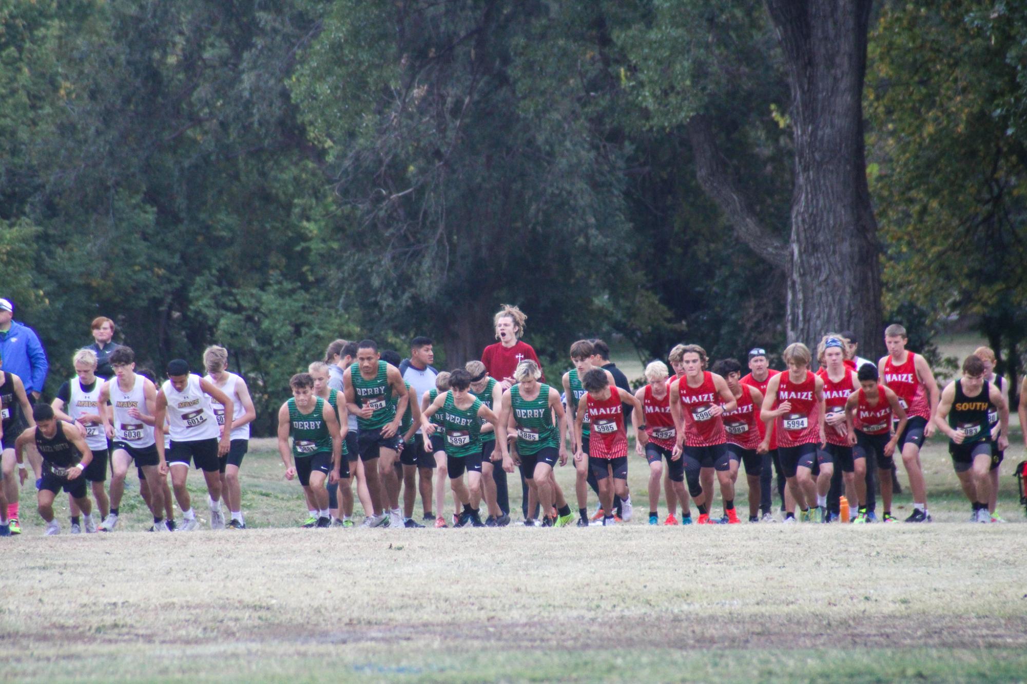 Cross country at  L.W Clapp Park (Photos by Olivia Grosser)