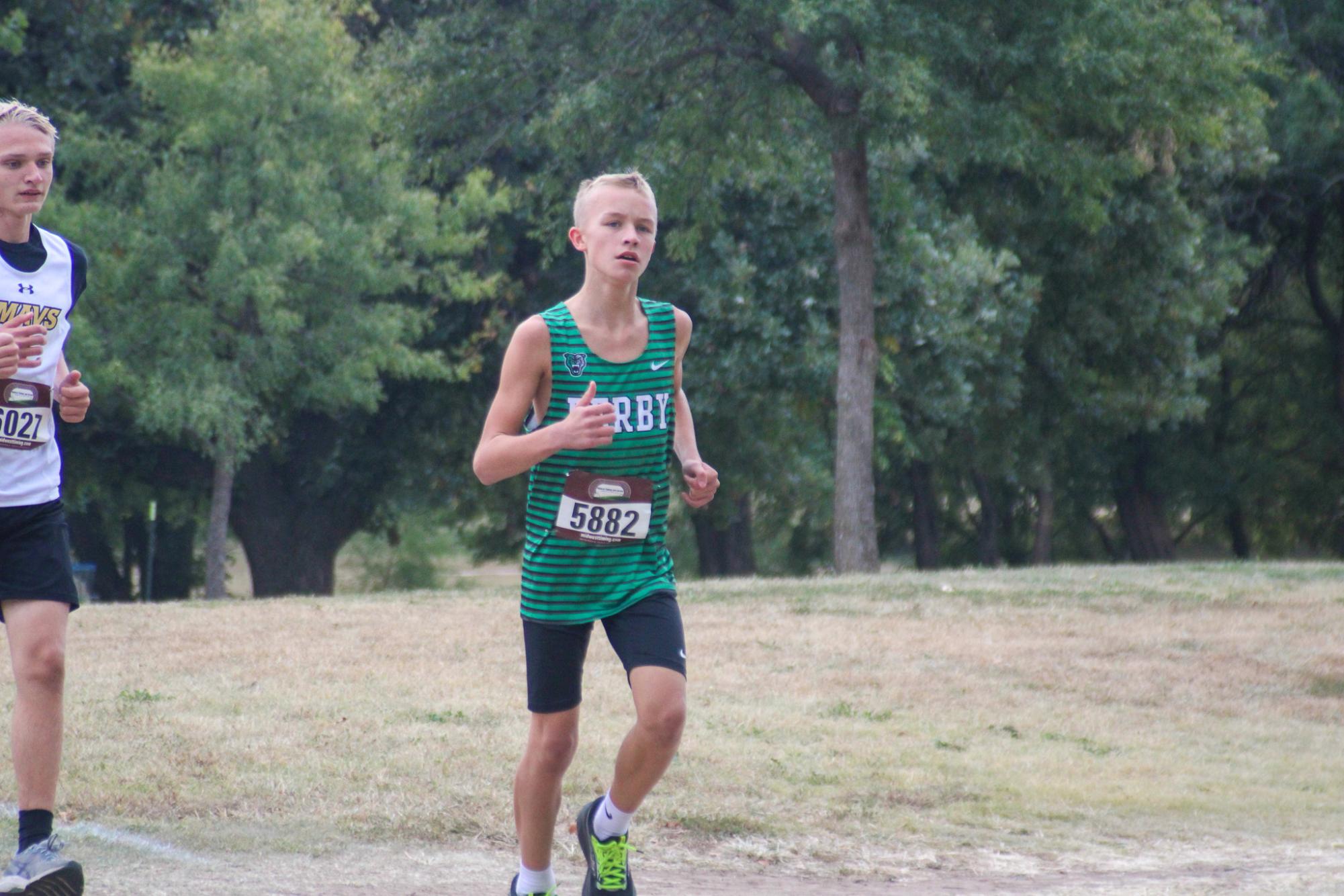 Cross country at  L.W Clapp Park (Photos by Olivia Grosser)