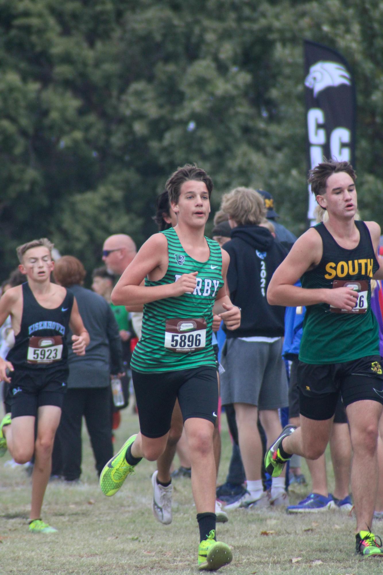 Cross country at  L.W Clapp Park (Photos by Olivia Grosser)