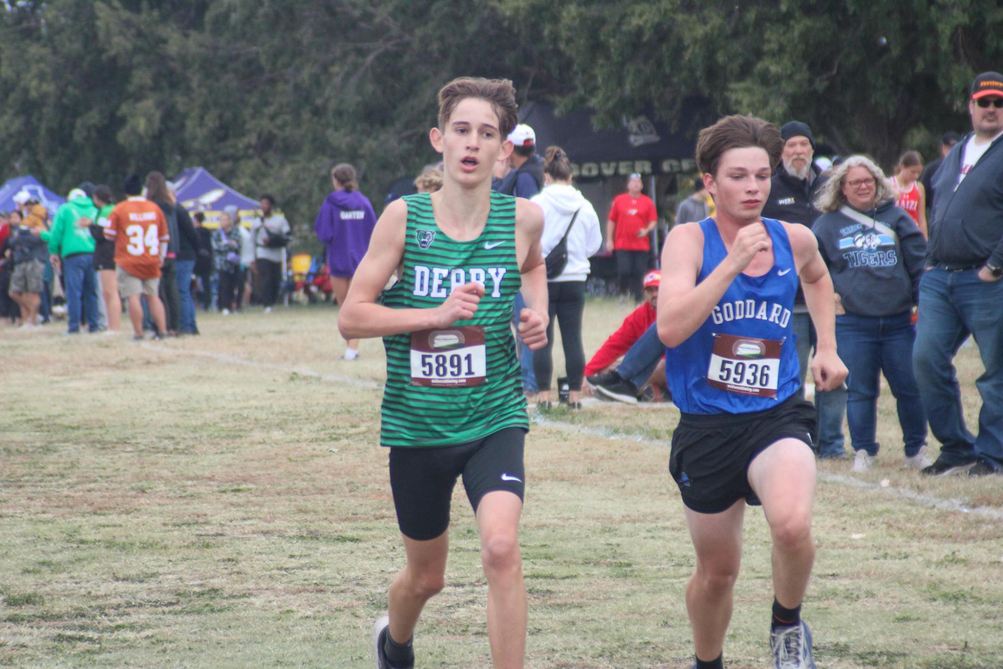 Cross country at  L.W Clapp Park (Photos by Olivia Grosser)