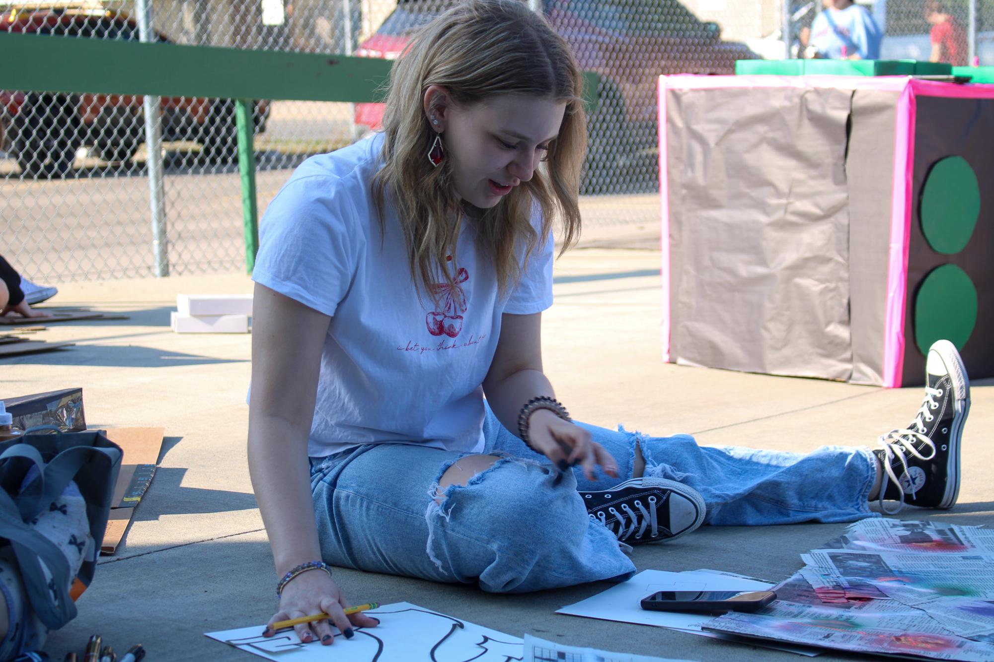 Float Building (Photos By Olivia Grosser)