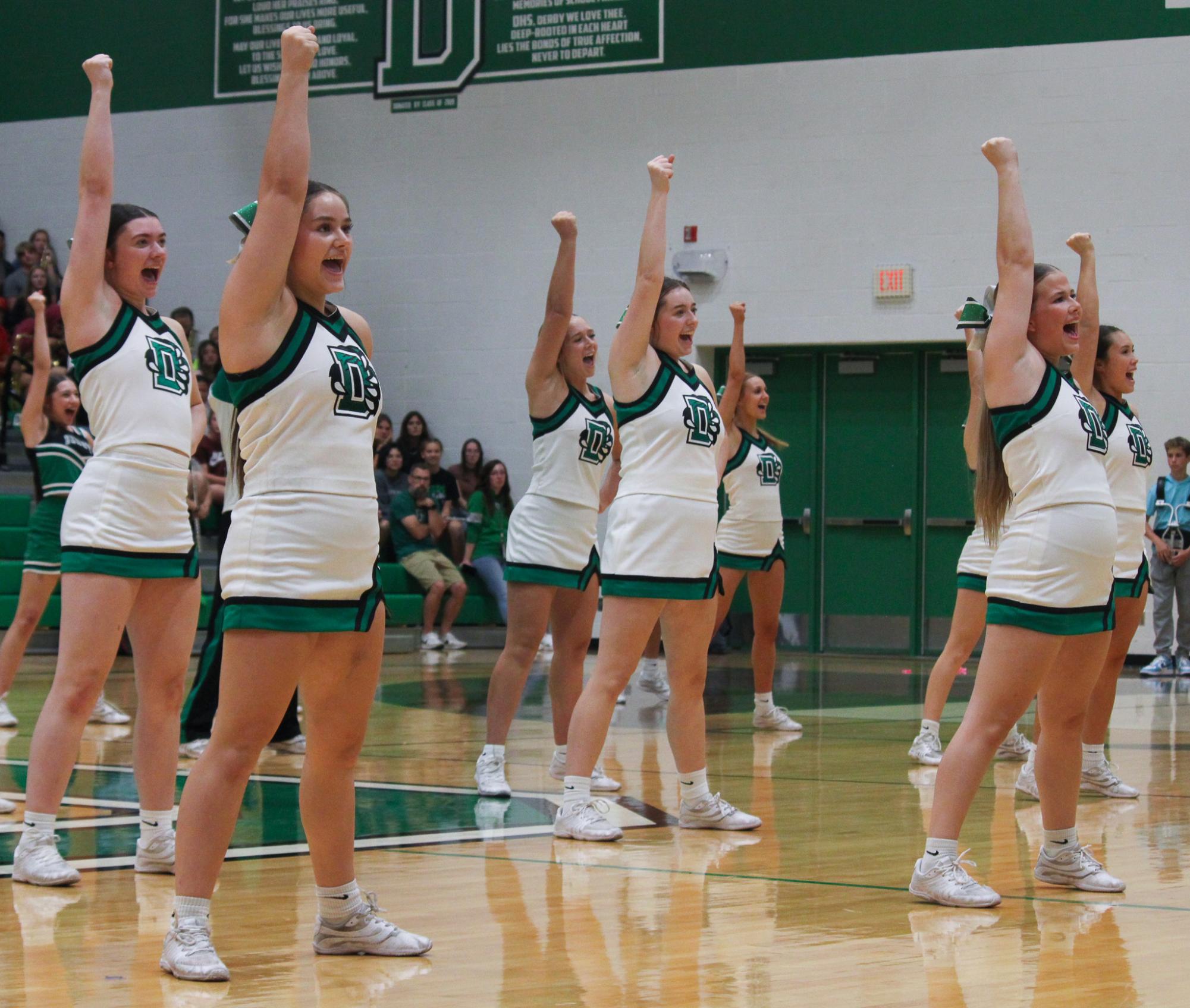 Homecoming pep assembly (Photos by Natalie Galindo)