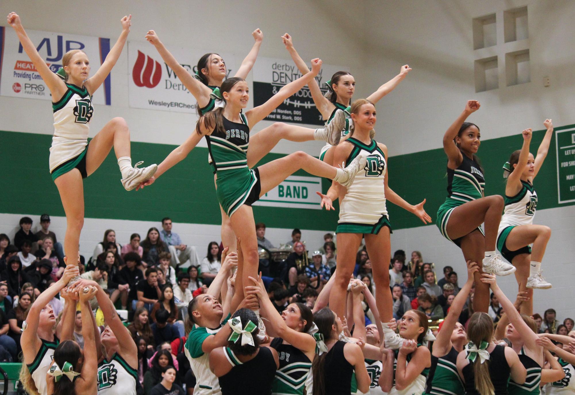 Homecoming pep assembly (Photos by Natalie Galindo)