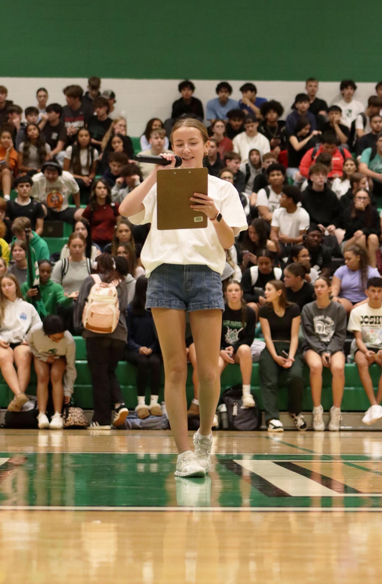 Homecoming pep assembly (Photos by Maggie Elliott)