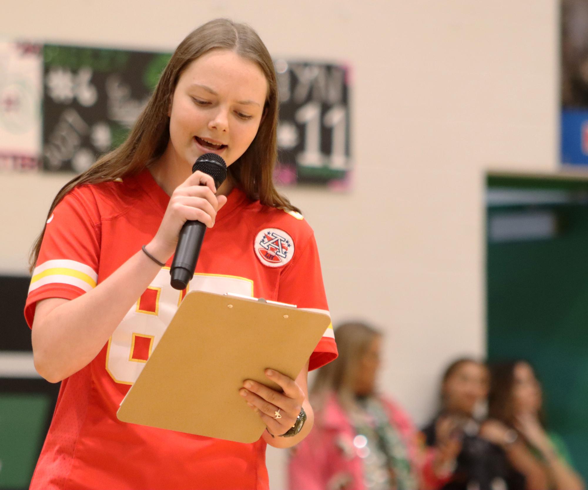 Homecoming pep assembly (Photos by Maggie Elliott)