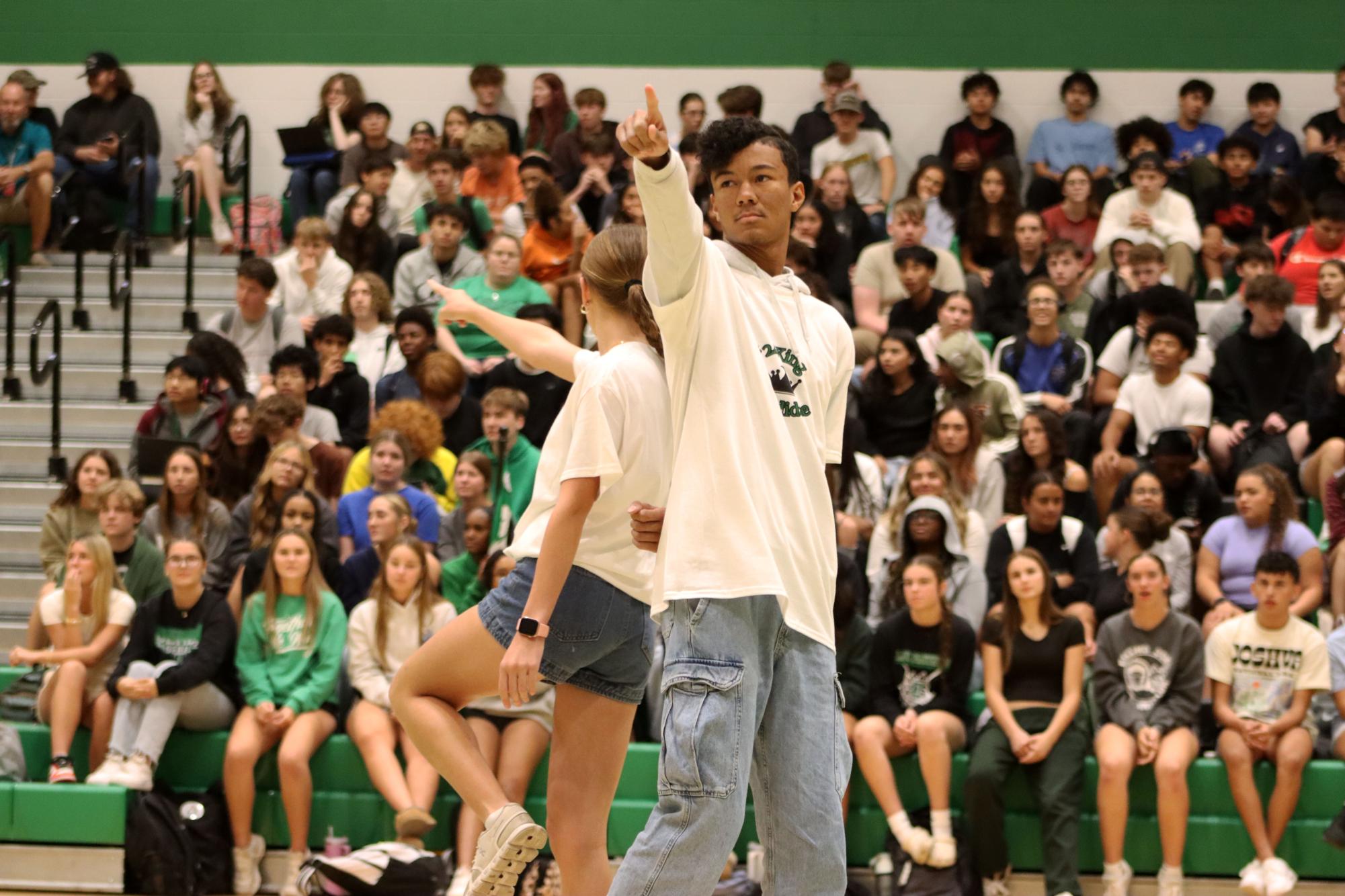 Homecoming pep assembly (Photos by Maggie Elliott)