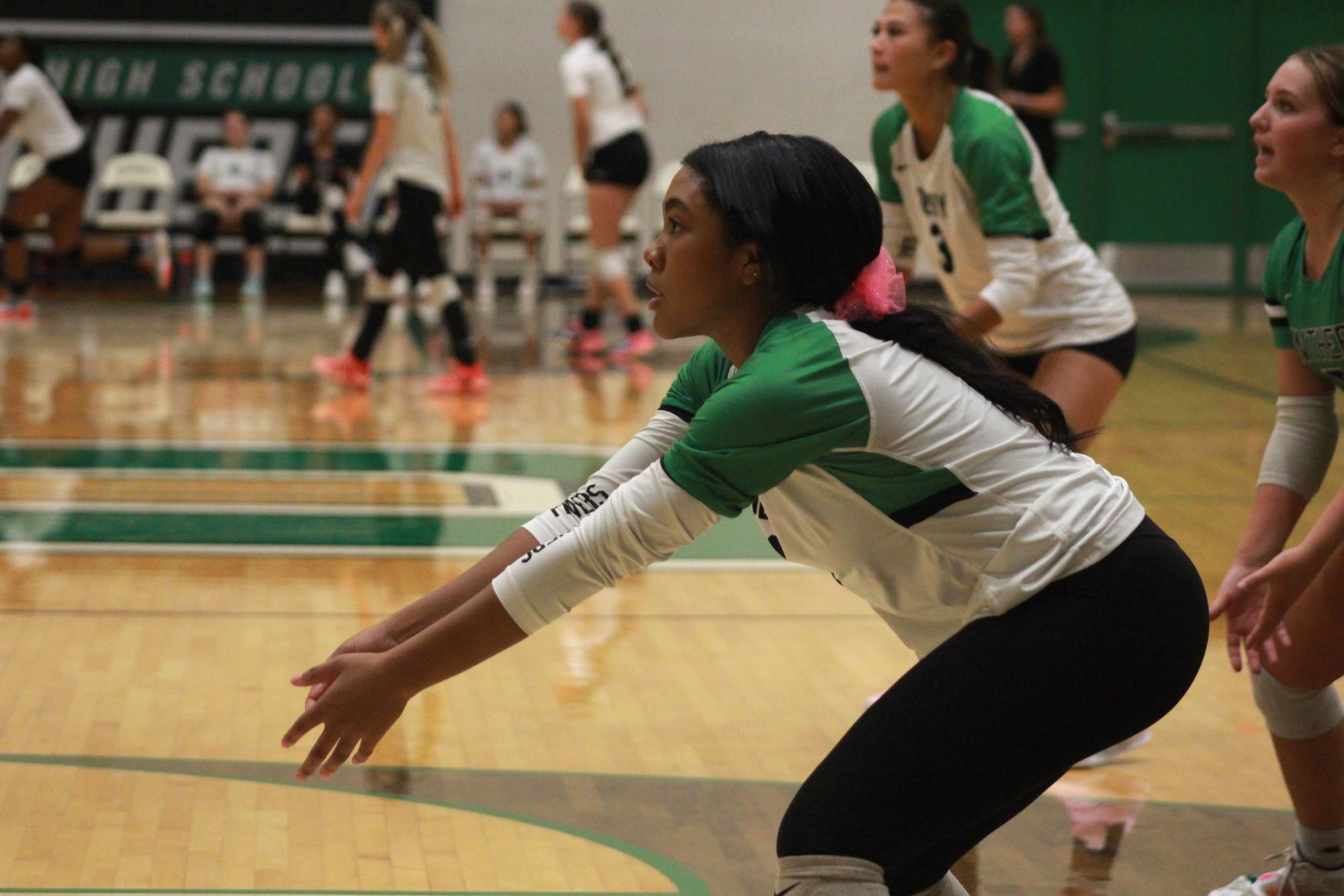 Varsity volleyball vs. Hutchinson (Photos by Bree Stuhlsatz)