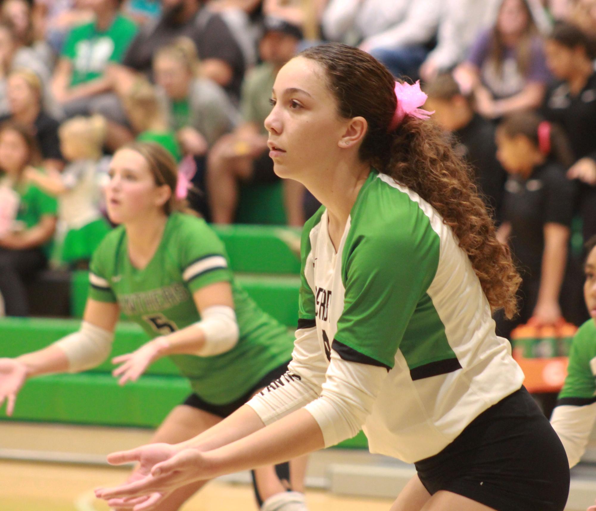 Varsity volleyball vs. Hutchinson (Photos by Bree Stuhlsatz)