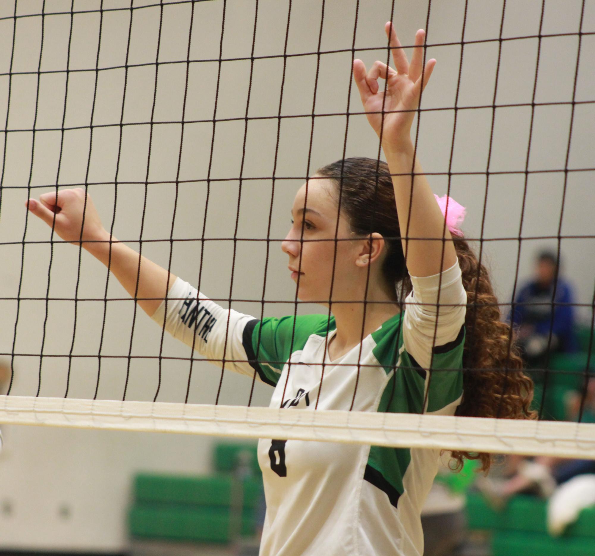 Varsity volleyball vs. Hutchinson (Photos by Bree Stuhlsatz)