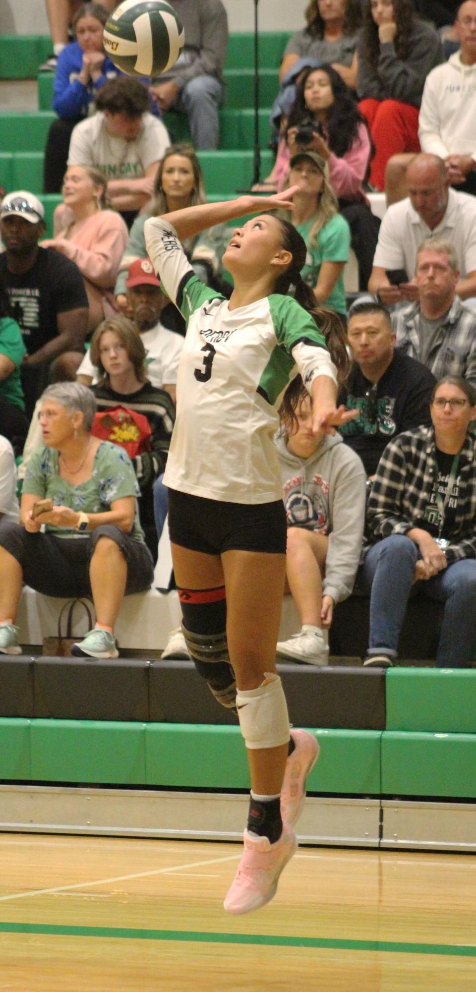 Varsity volleyball vs. Hutchinson (Photos by Bree Stuhlsatz)