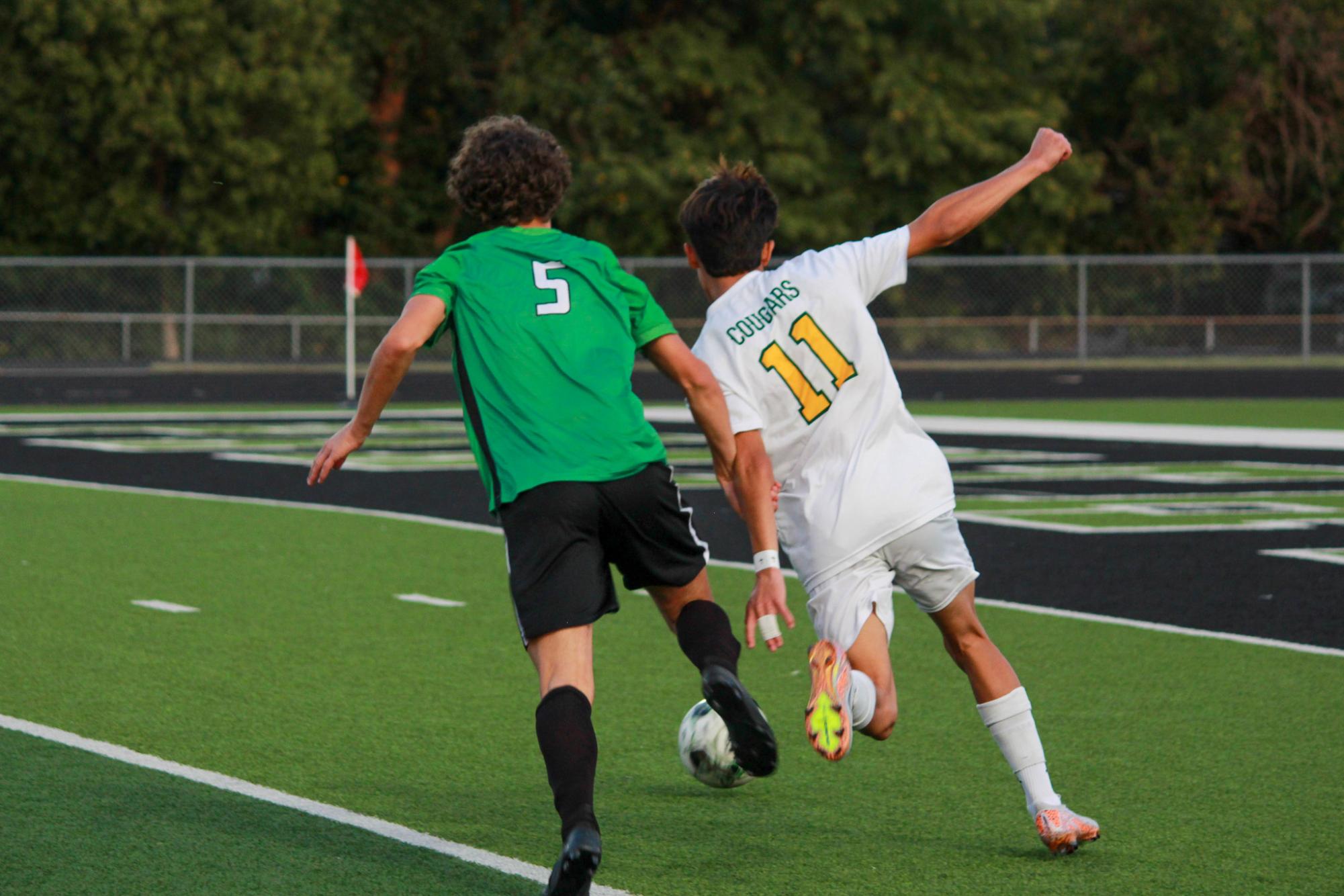 Boys varsity soccer vs. Salina South (Photos by Delainey Stephenson)