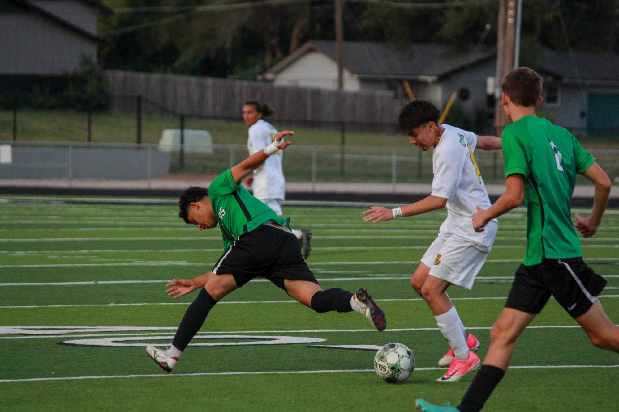 Boys varsity soccer vs. Salina South (Photos by Delainey Stephenson)