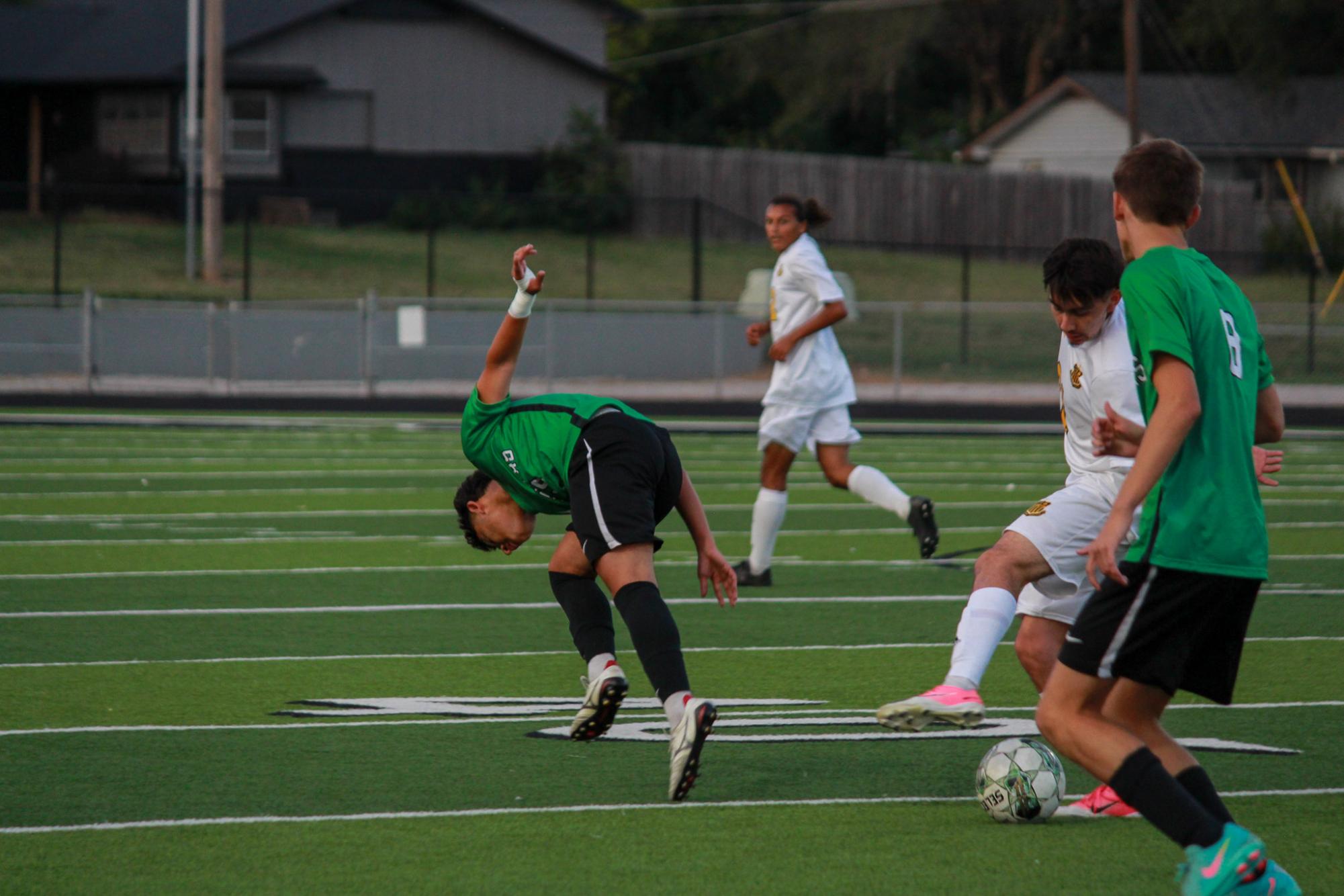 Boys varsity soccer vs. Salina South (Photos by Delainey Stephenson)