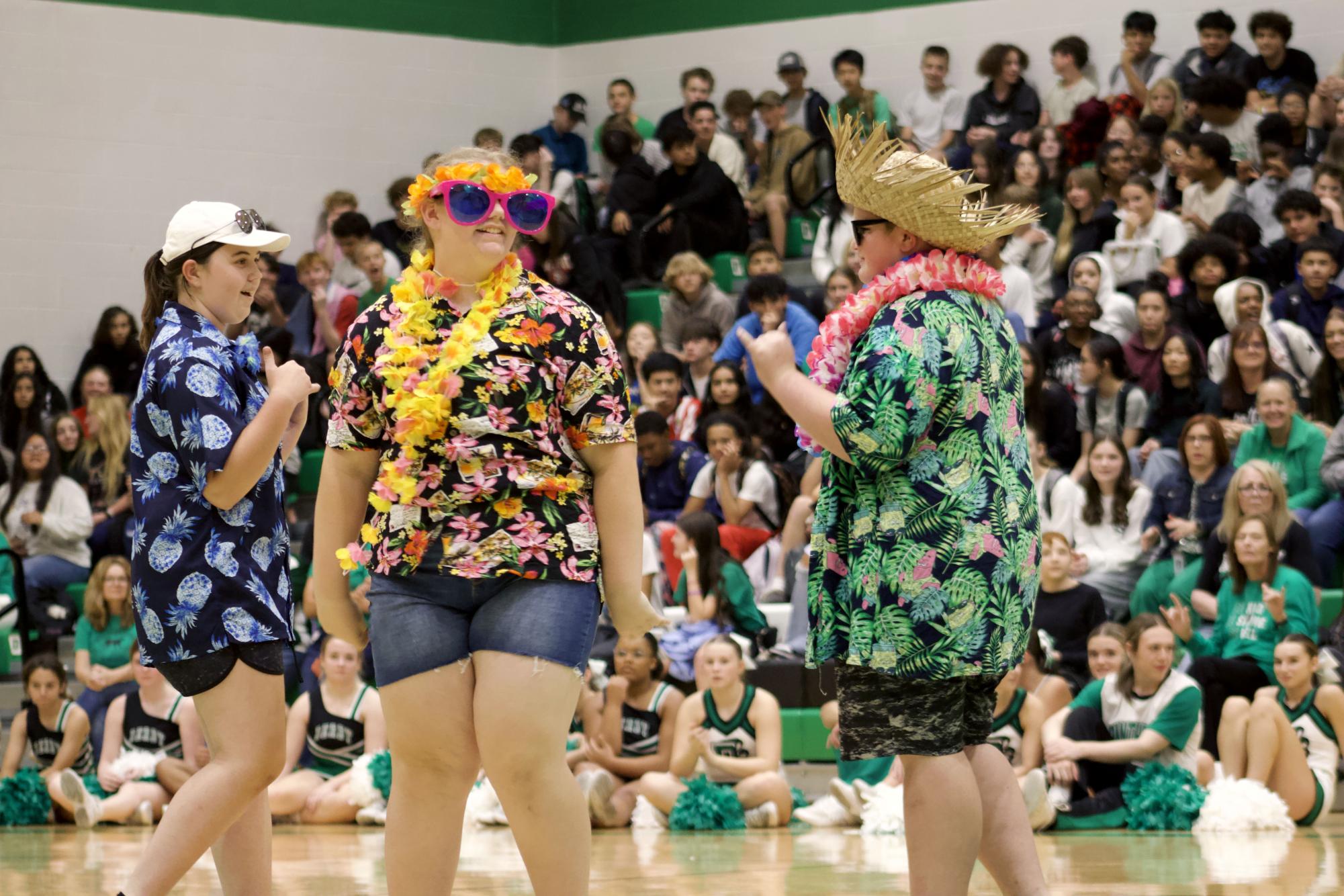 Pep assembly (Photo by Emily Crowell)