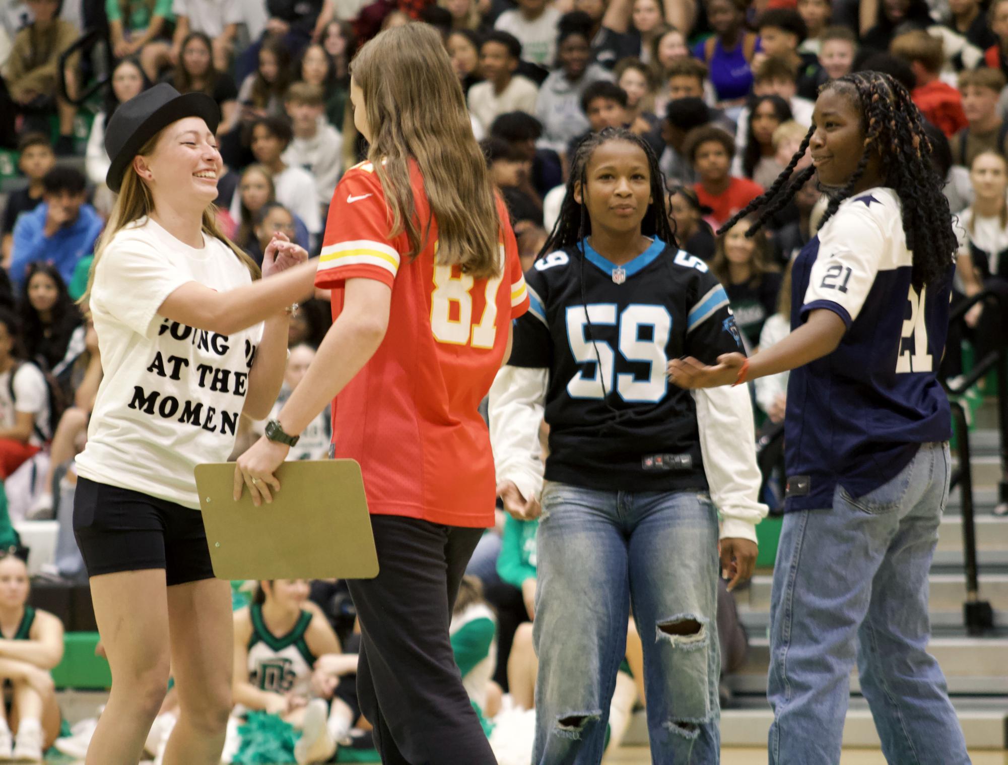 Pep assembly (Photo by Emily Crowell)