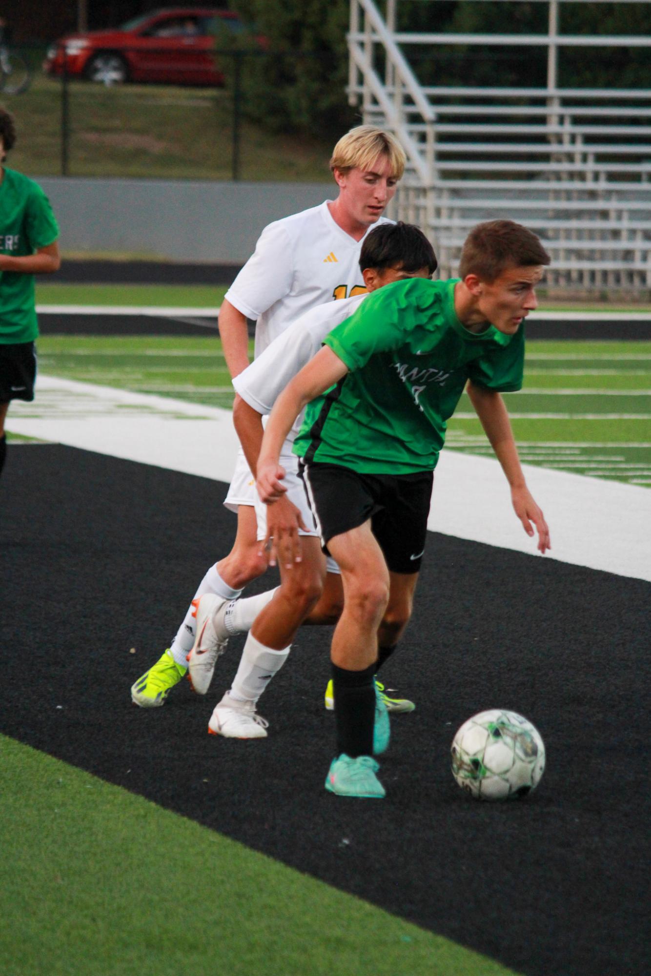 Boys varsity soccer vs. Salina South (Photos by Delainey Stephenson)