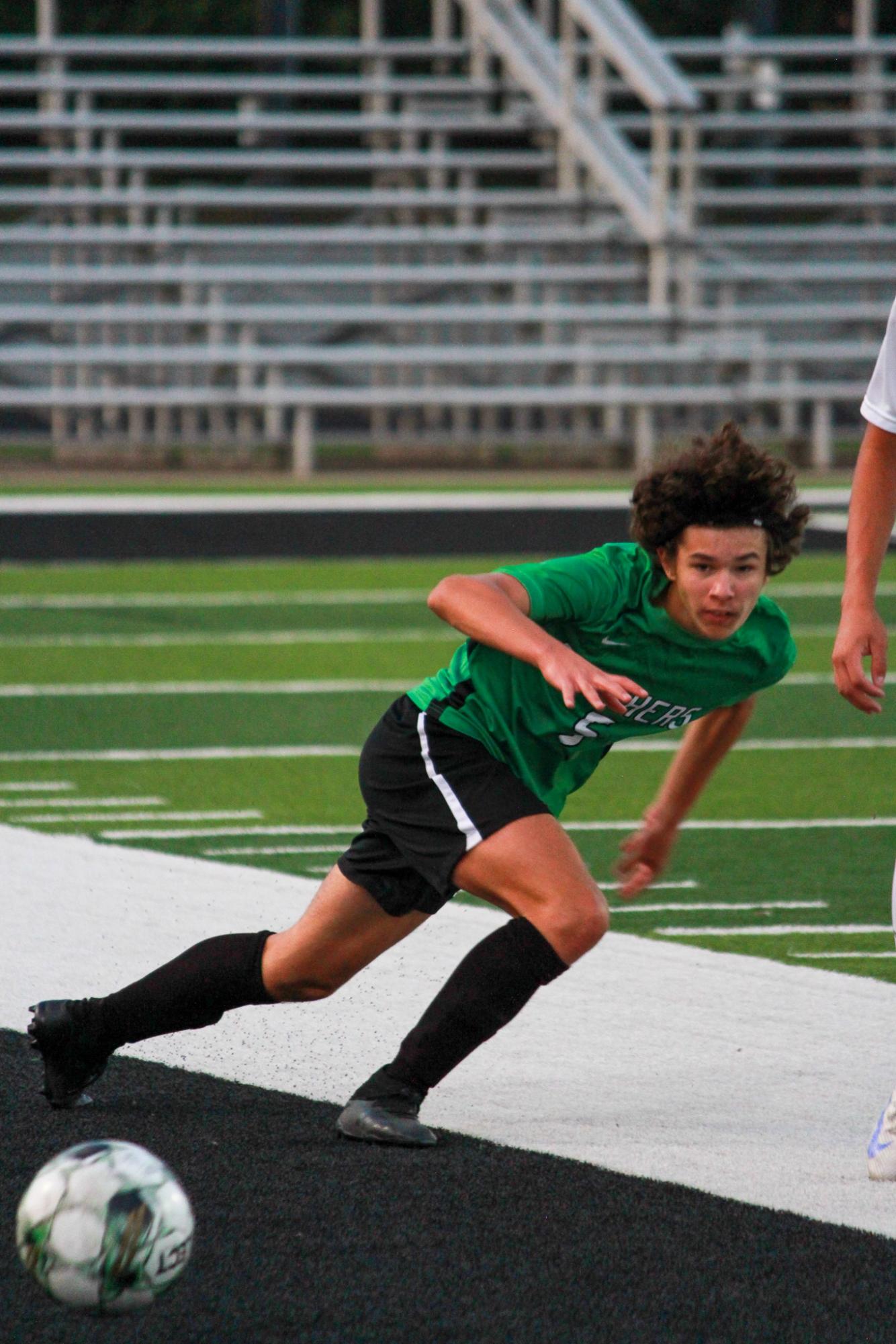 Boys varsity soccer vs. Salina South (Photos by Delainey Stephenson)