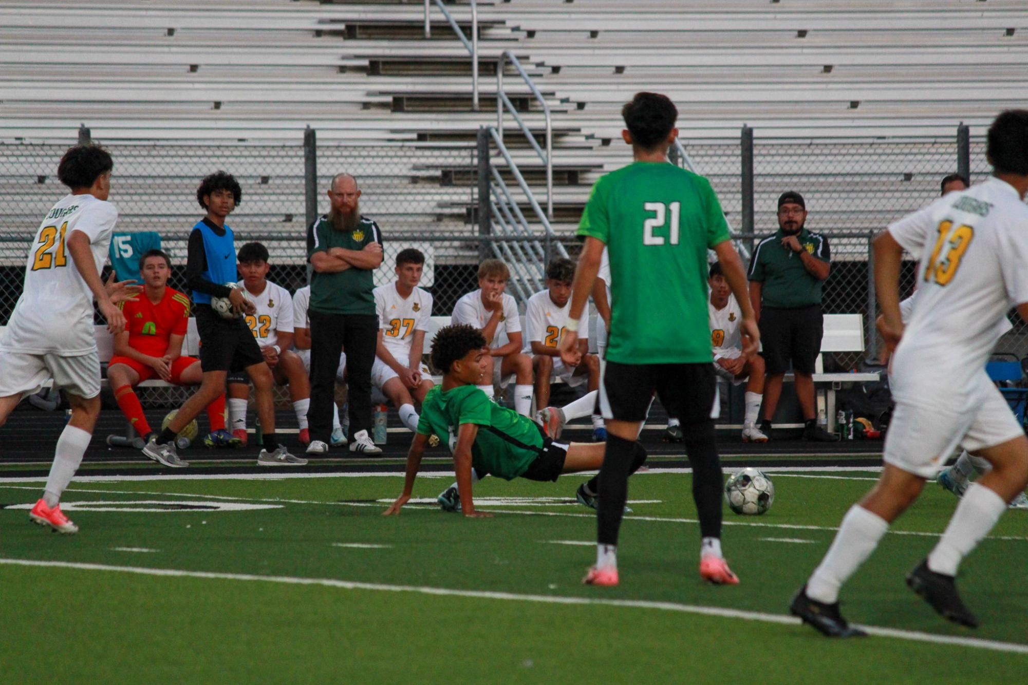 Boys varsity soccer vs. Salina South (Photos by Delainey Stephenson)